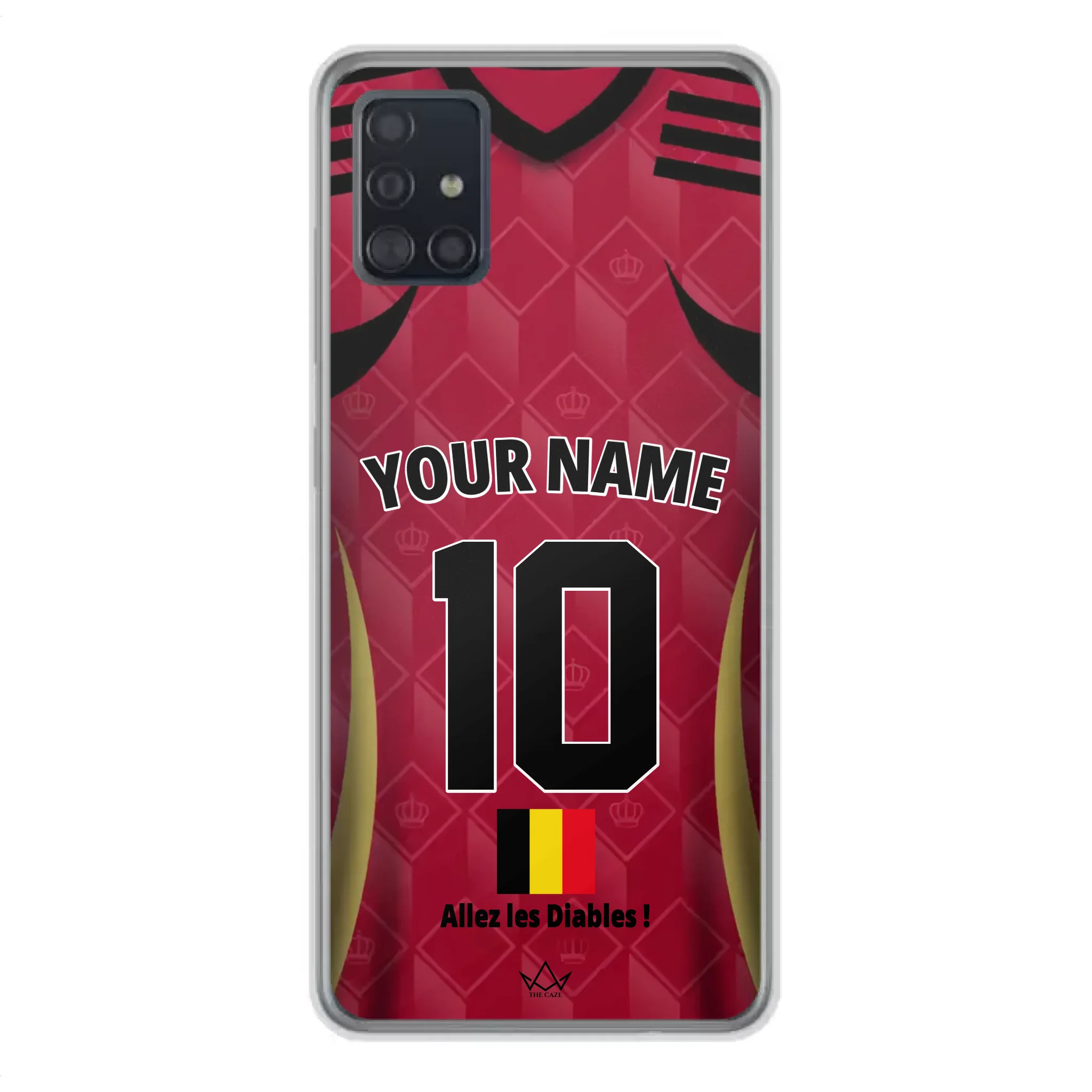 Custom Belgium World Cup 2026 Phone Case