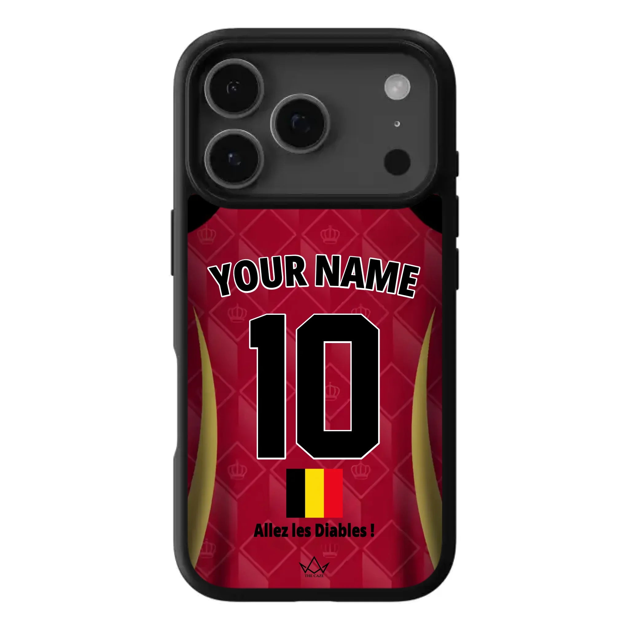 Custom Belgium World Cup 2026 Phone Case