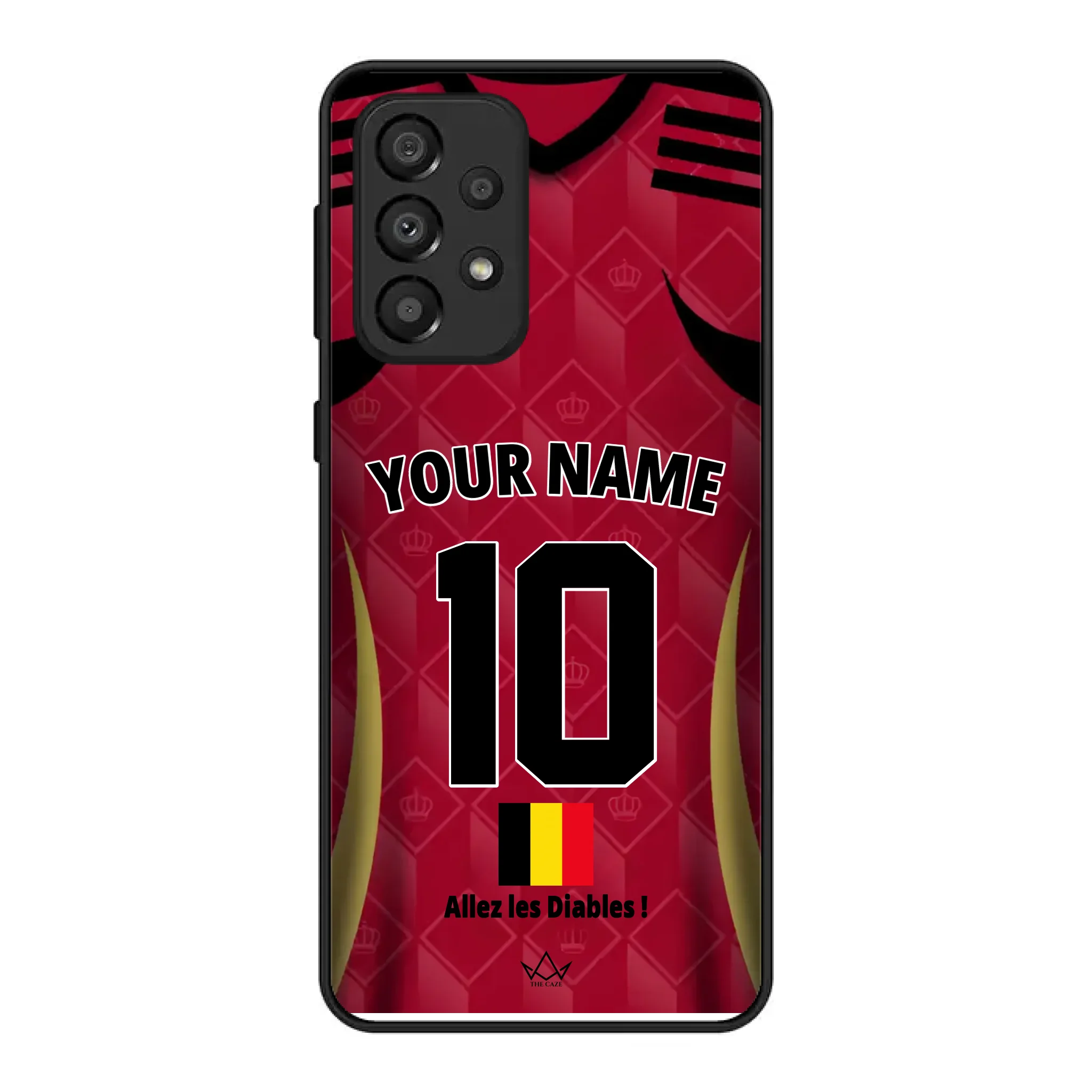 Custom Belgium World Cup 2026 Phone Case