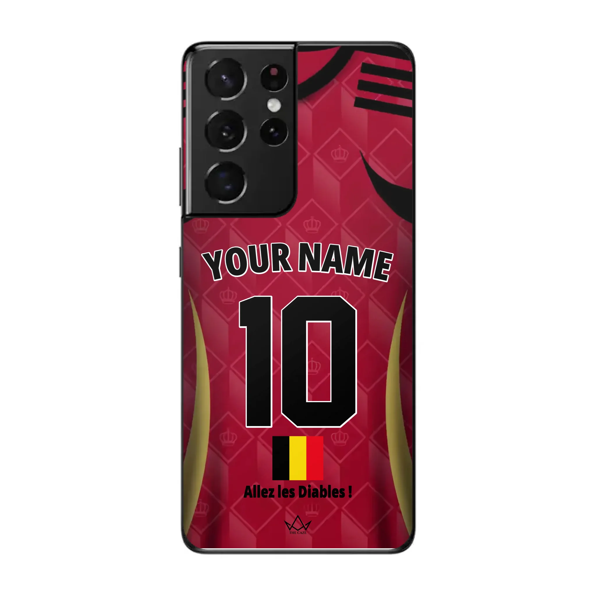 Custom Belgium World Cup 2026 Phone Case