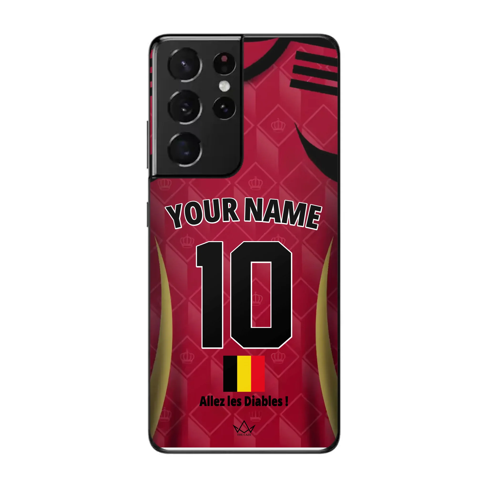 Custom Belgium World Cup 2026 Phone Case