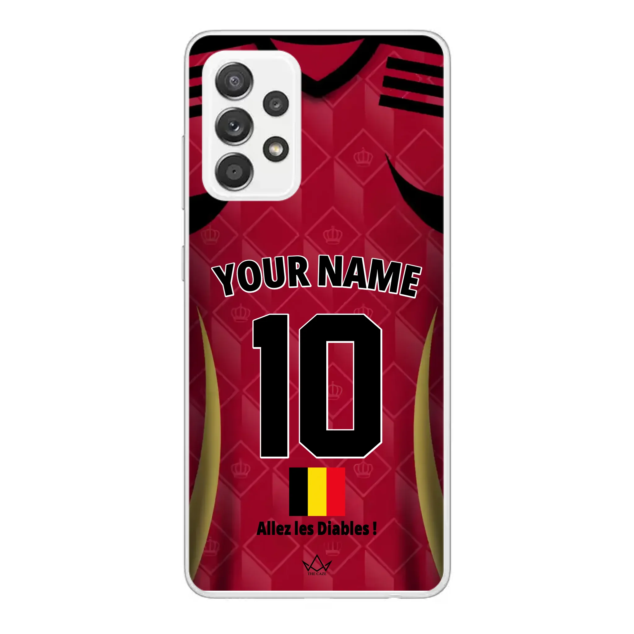 Custom Belgium World Cup 2026 Phone Case