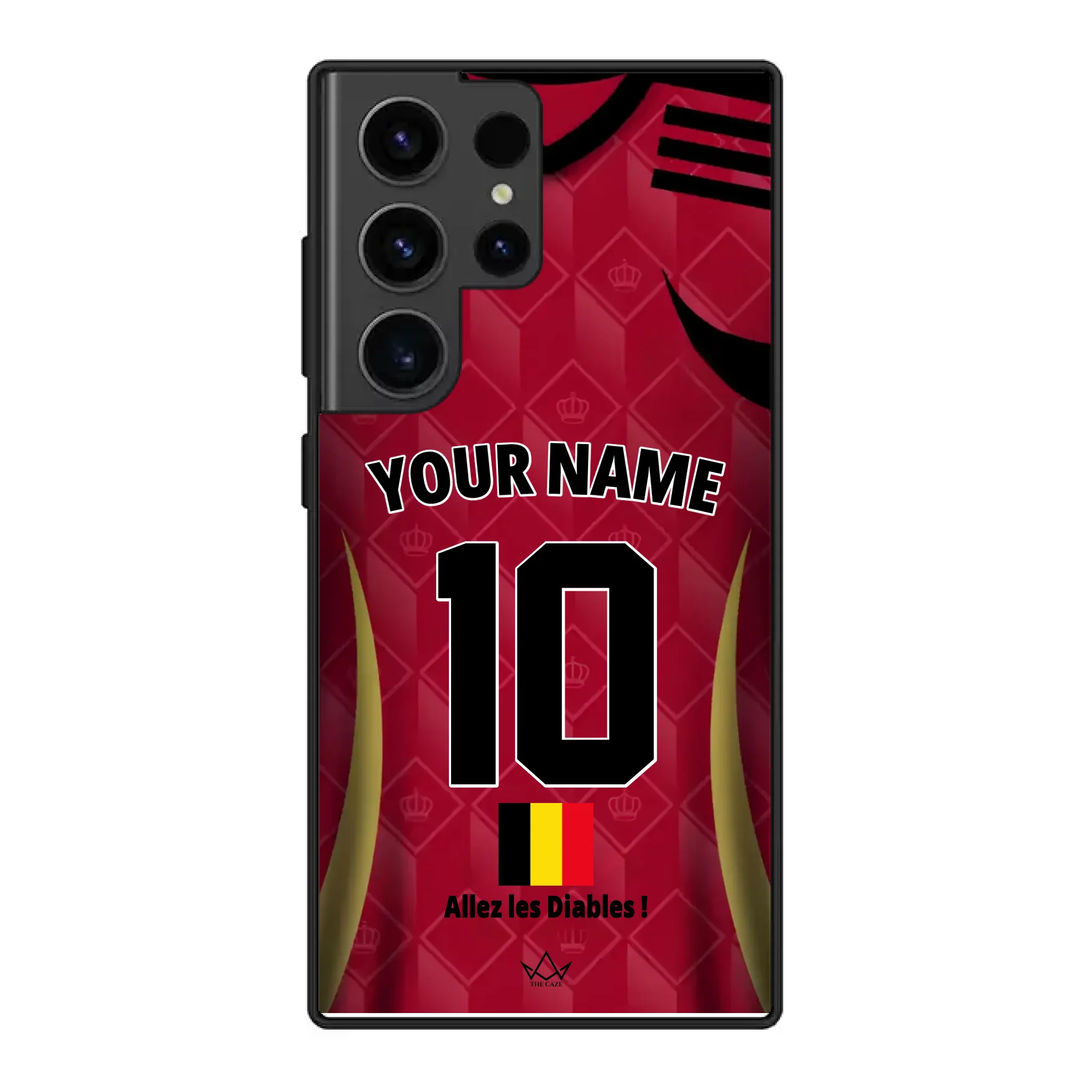 Custom Belgium World Cup 2026 Phone Case