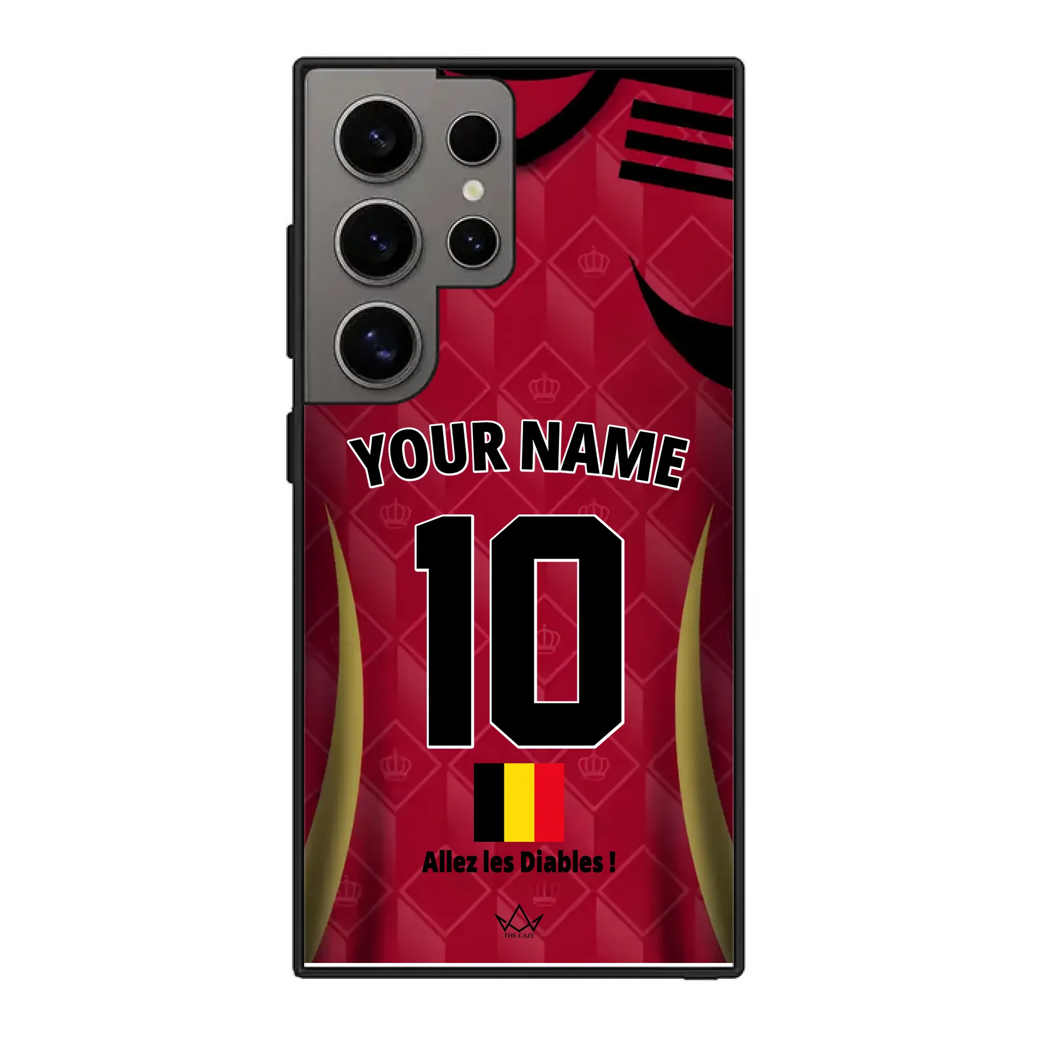 Custom Belgium World Cup 2026 Phone Case