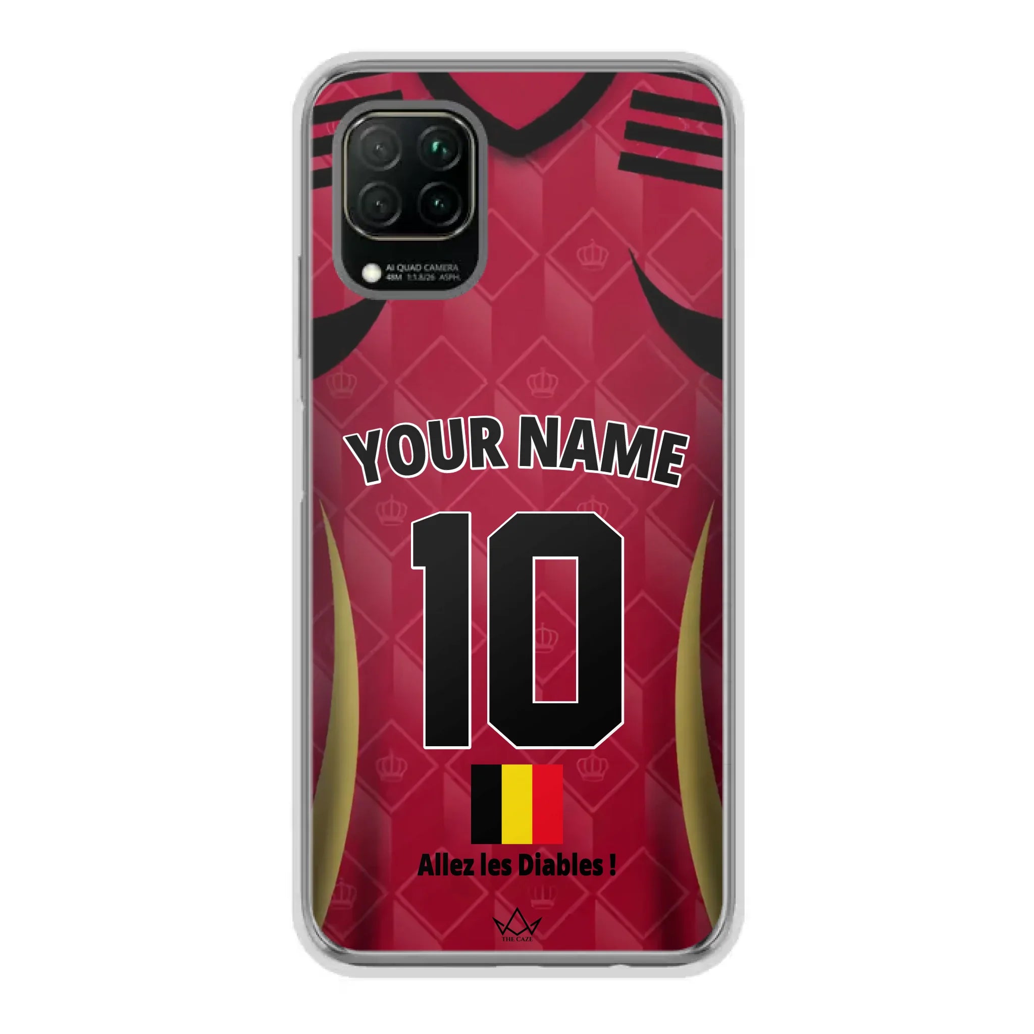 Custom Belgium World Cup 2026 Phone Case