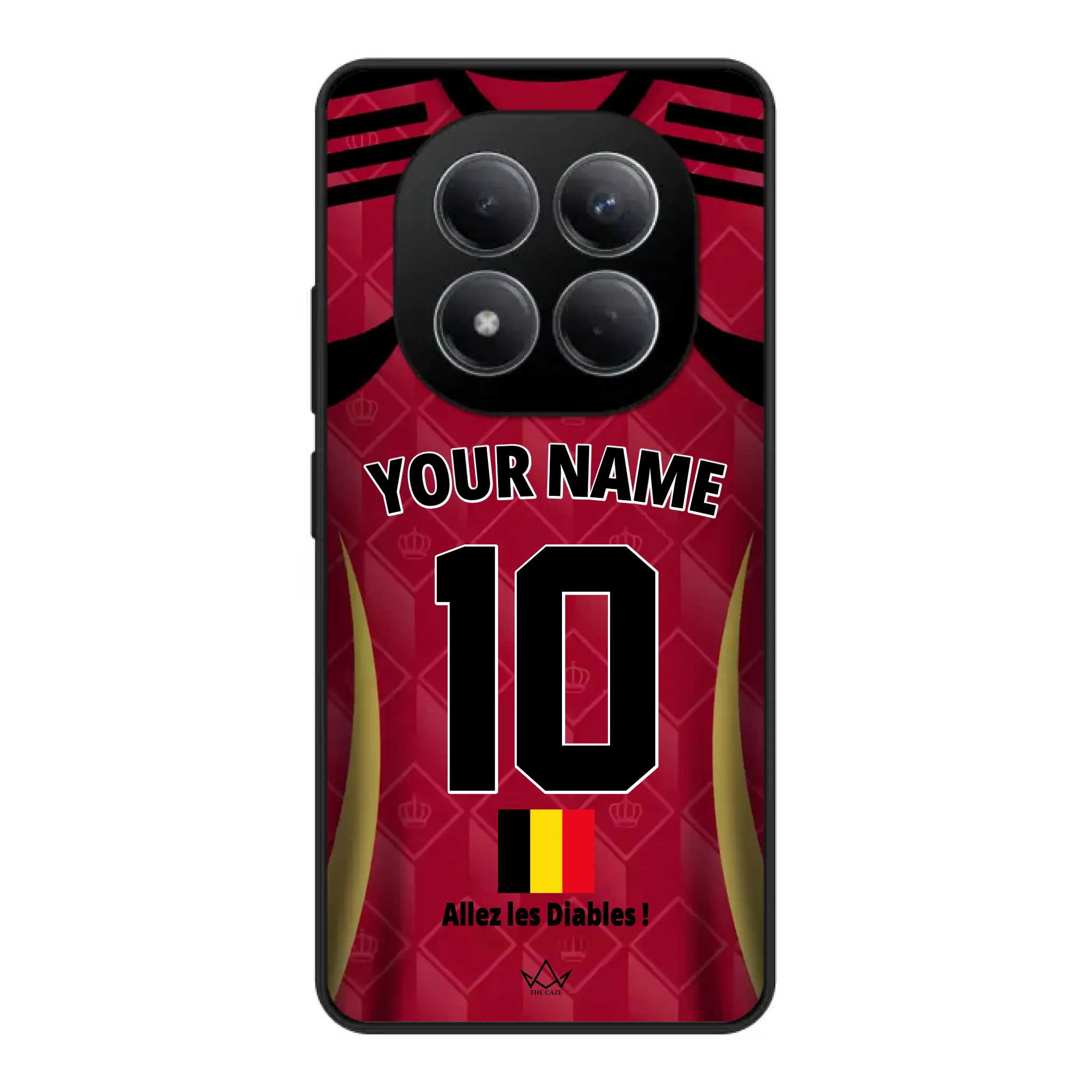 Custom Belgium World Cup 2026 Phone Case