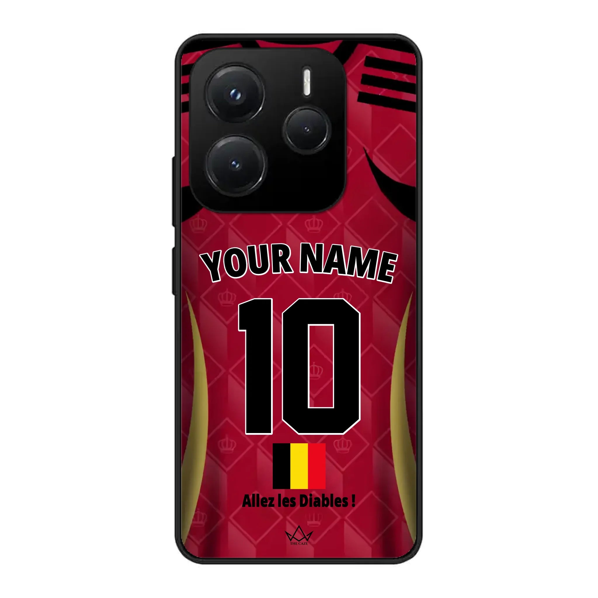 Custom Belgium World Cup 2026 Phone Case