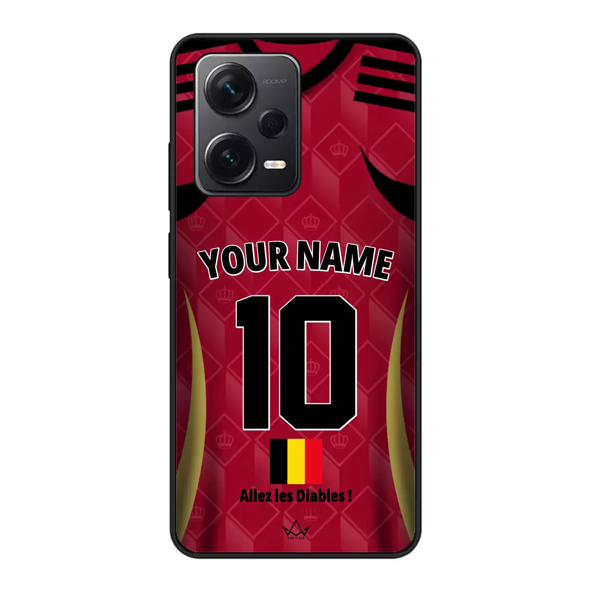 Custom Belgium World Cup 2026 Phone Case