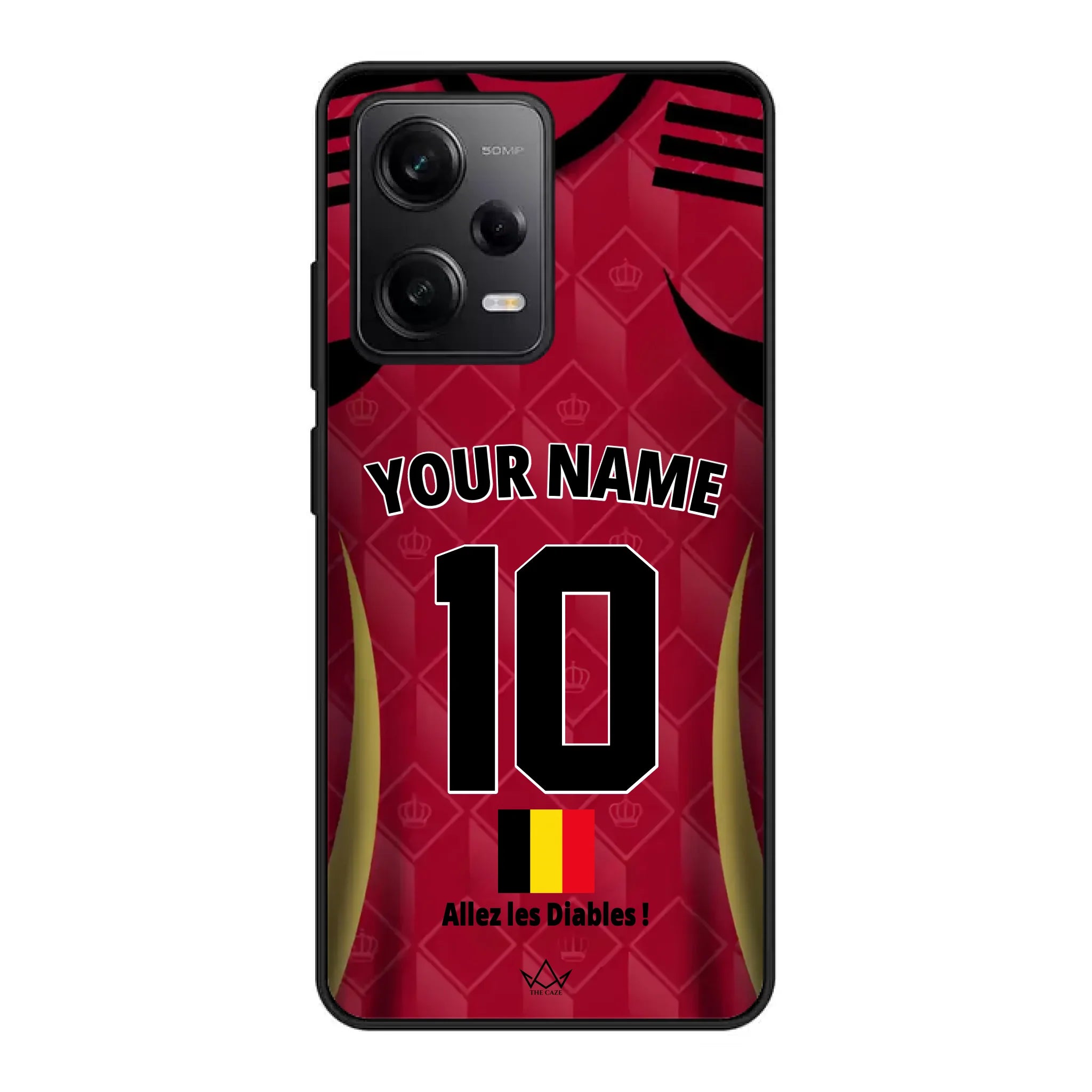 Custom Belgium World Cup 2026 Phone Case