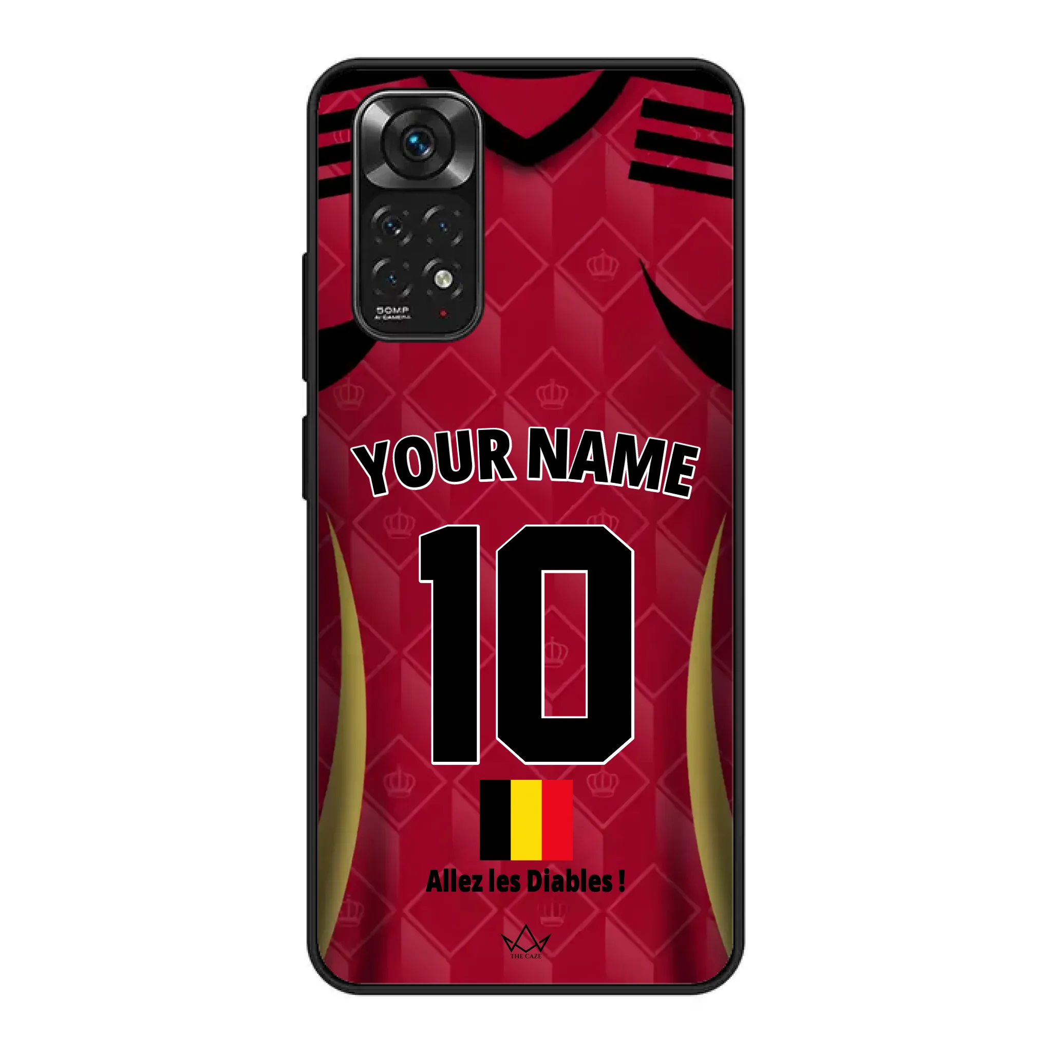 Custom Belgium World Cup 2026 Phone Case