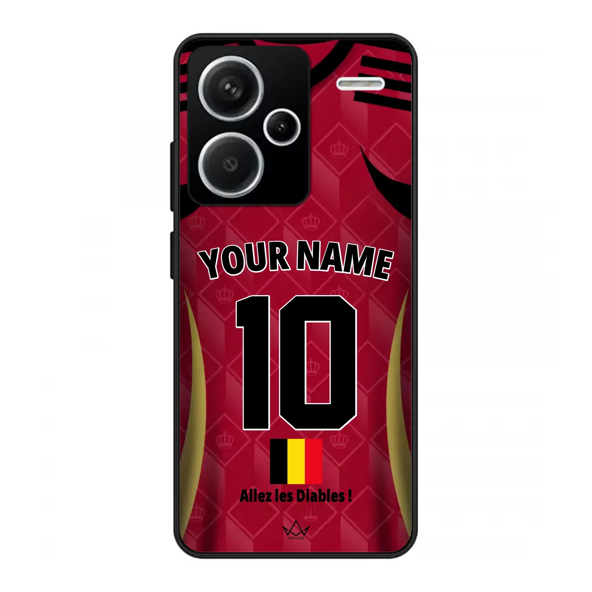 Custom Belgium World Cup 2026 Phone Case