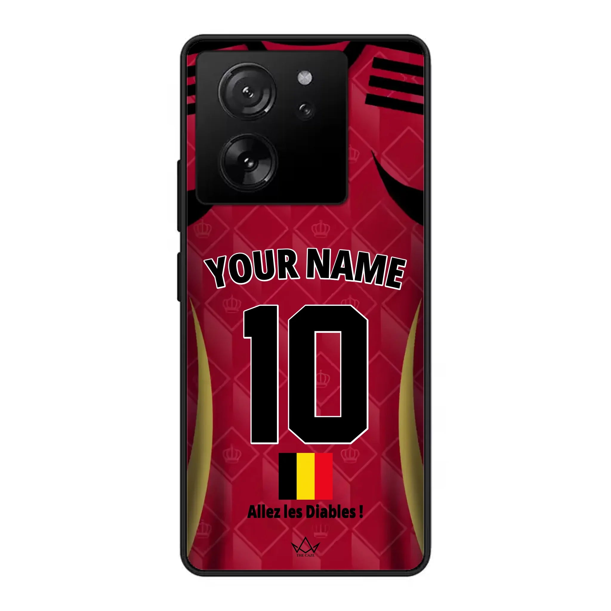 Custom Belgium World Cup 2026 Phone Case