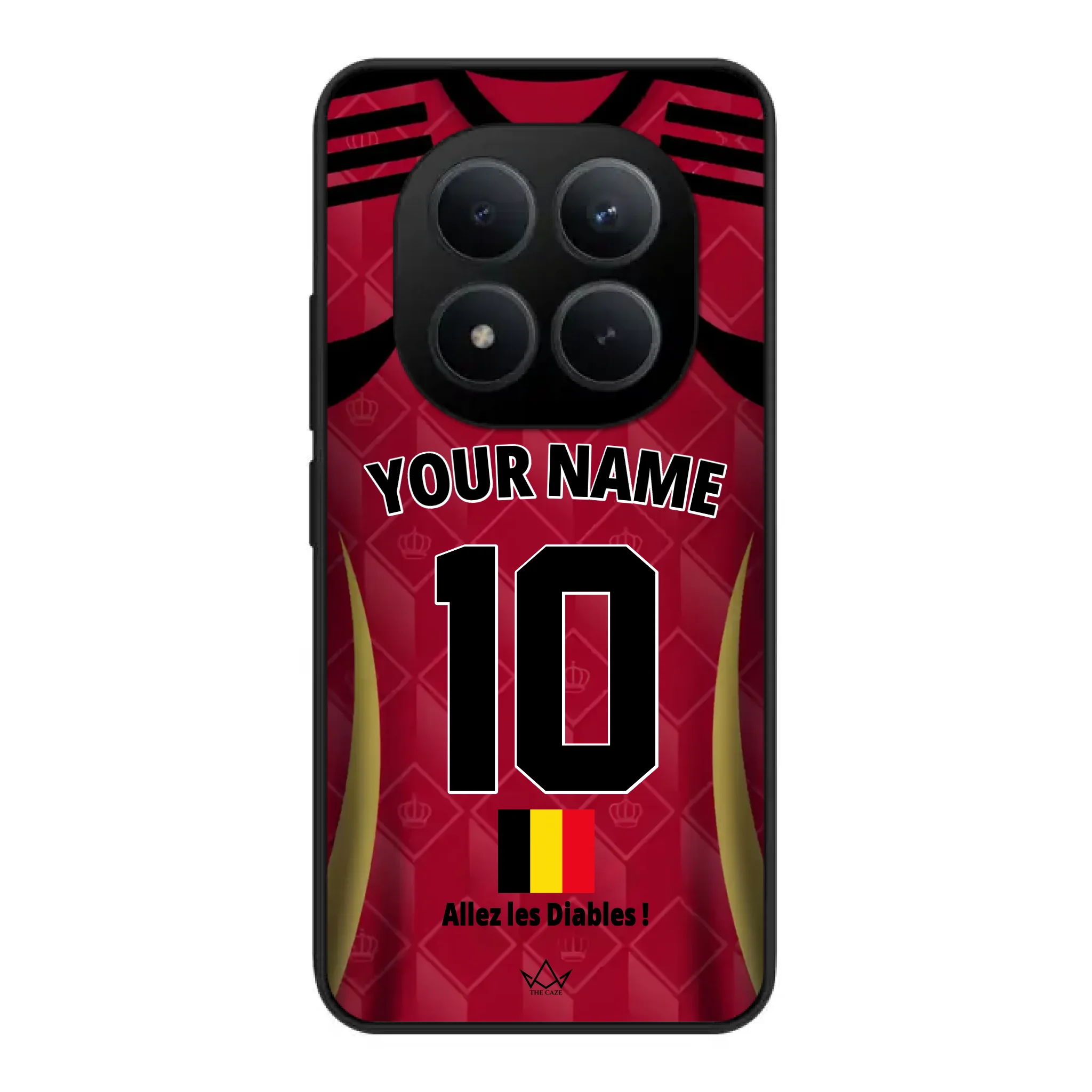 Custom Belgium World Cup 2026 Phone Case