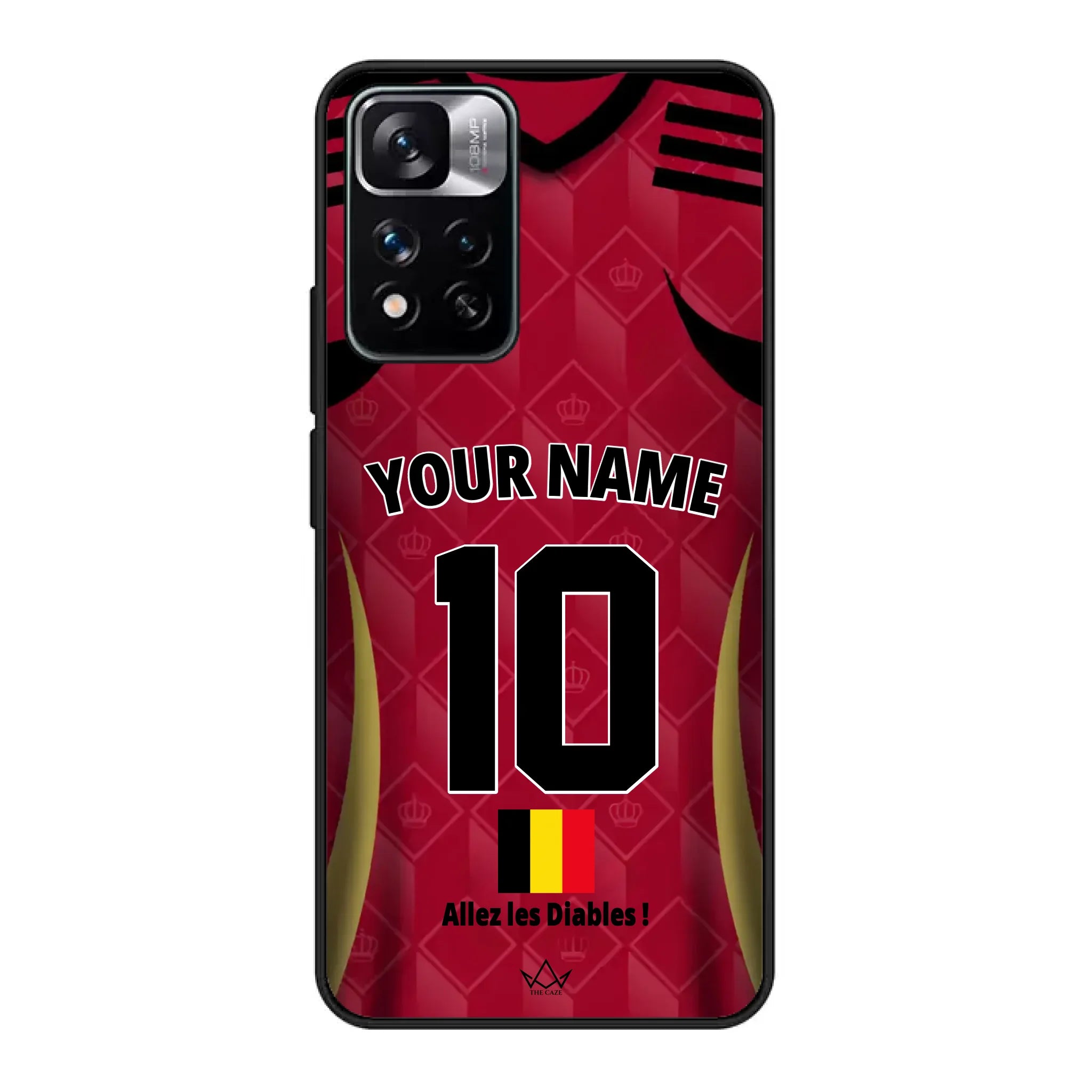 Custom Belgium World Cup 2026 Phone Case
