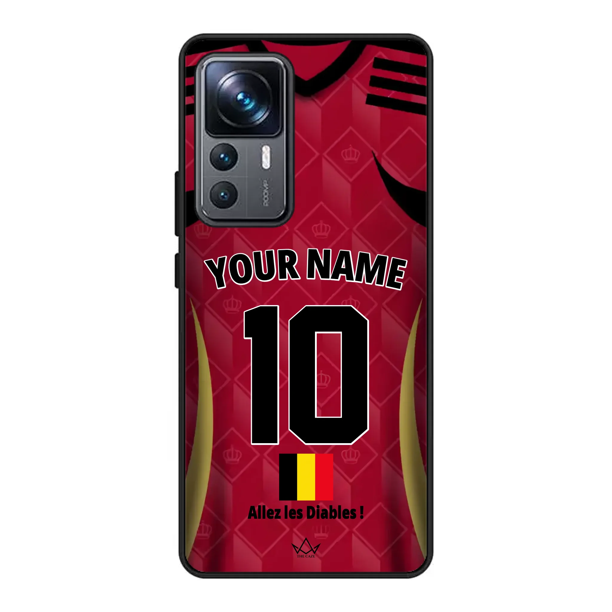 Custom Belgium World Cup 2026 Phone Case