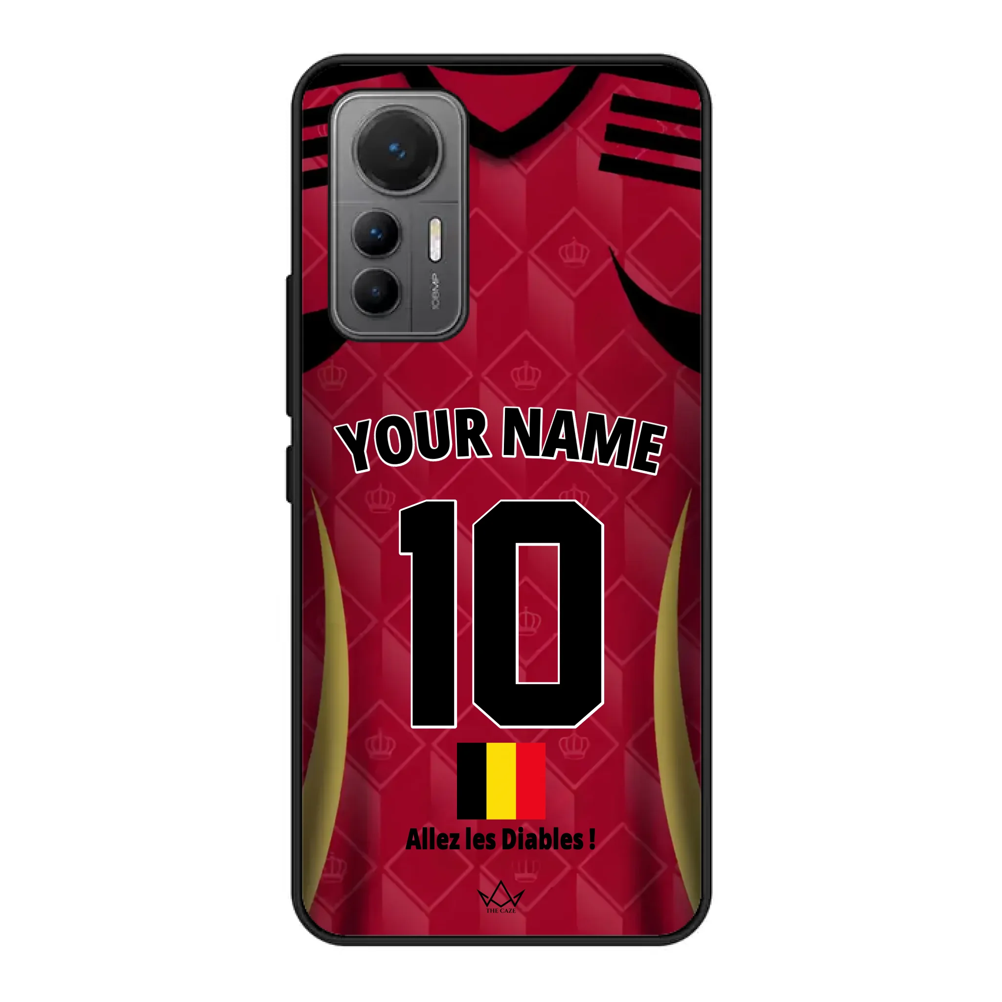 Custom Belgium World Cup 2026 Phone Case