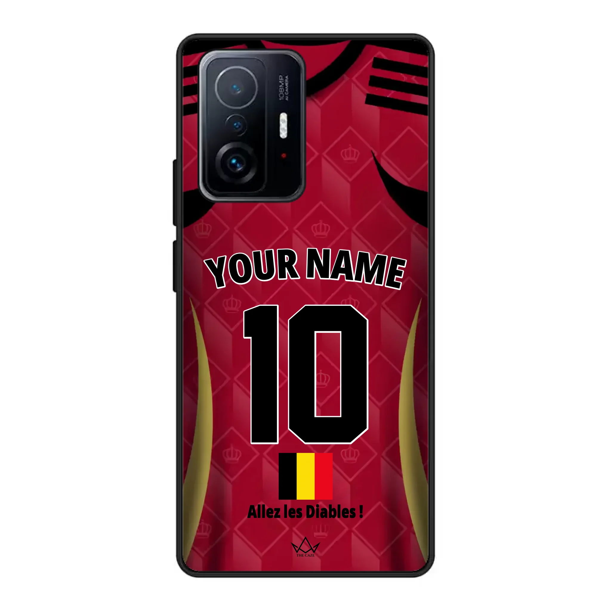 Custom Belgium World Cup 2026 Phone Case