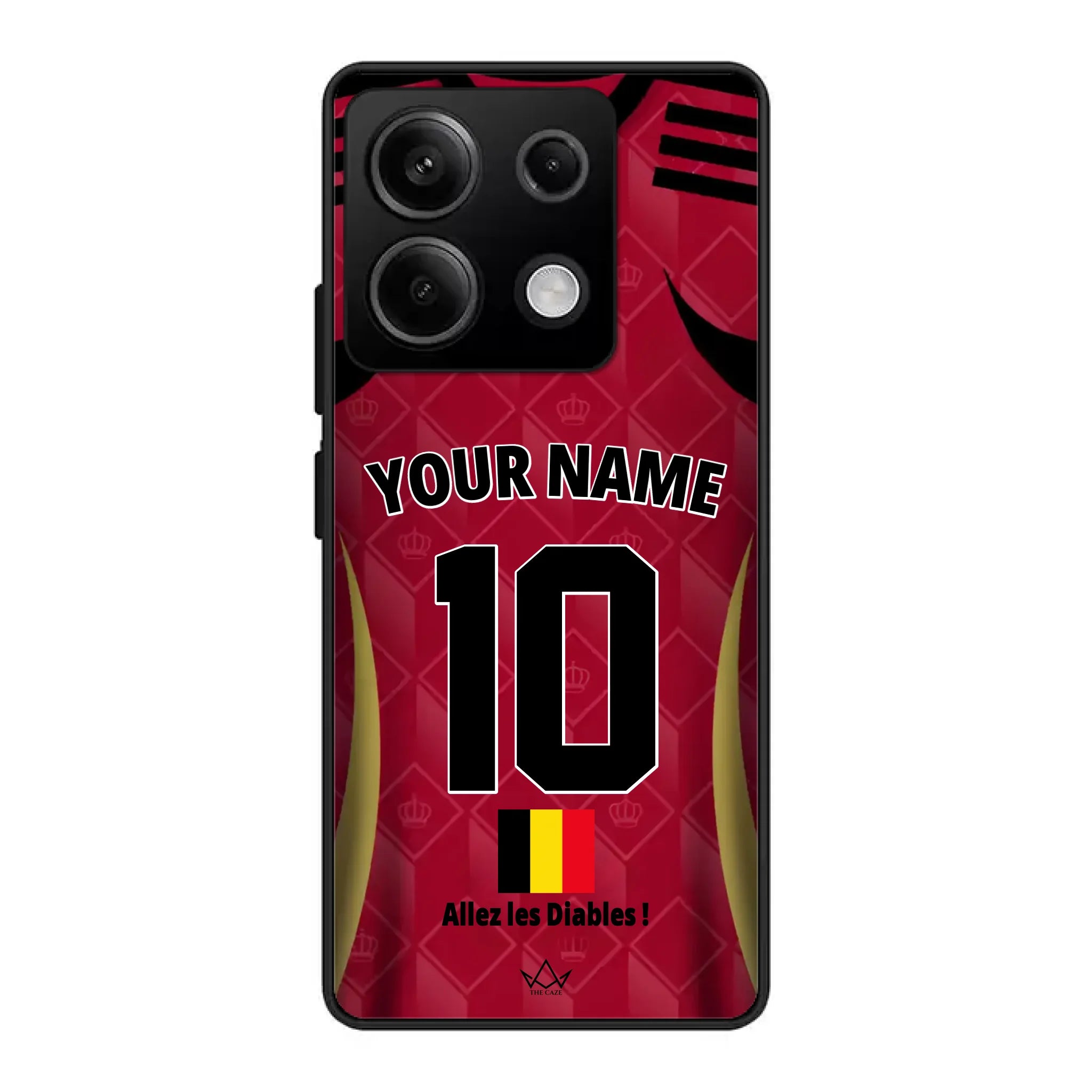 Custom Belgium World Cup 2026 Phone Case