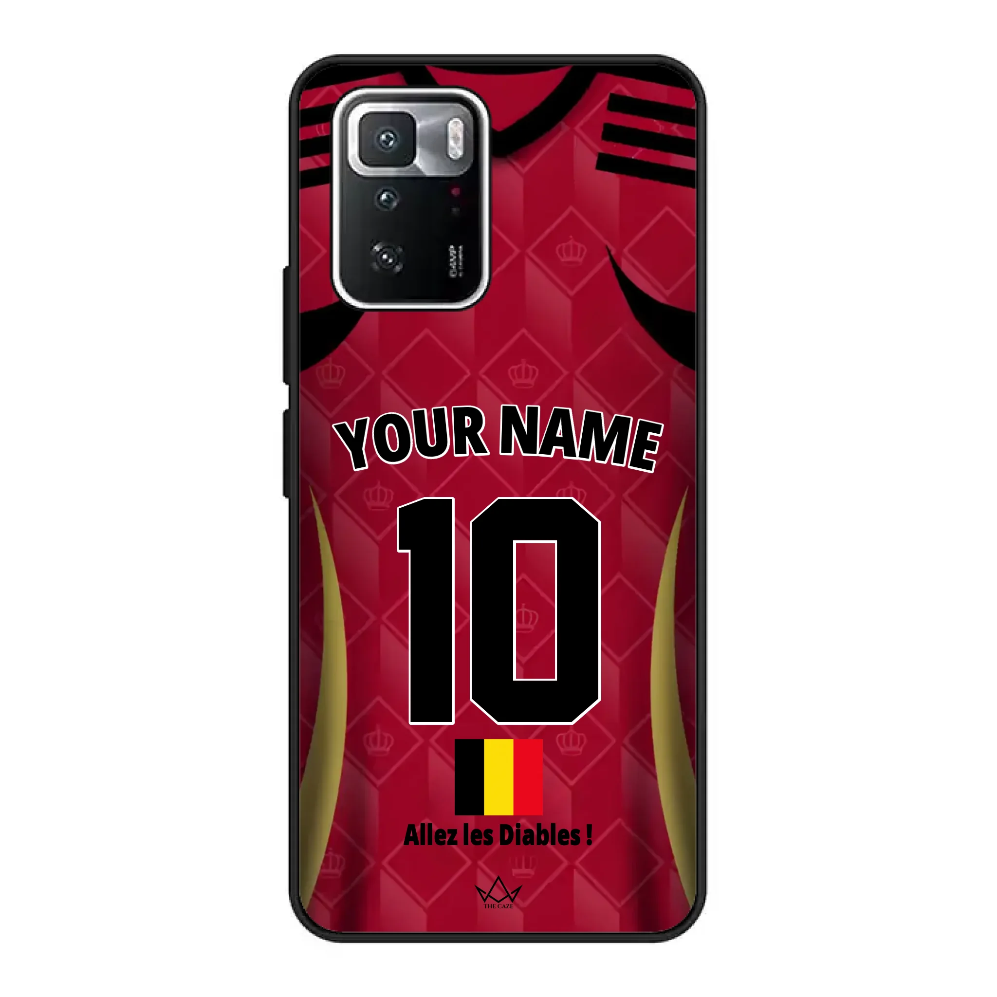 Custom Belgium World Cup 2026 Phone Case
