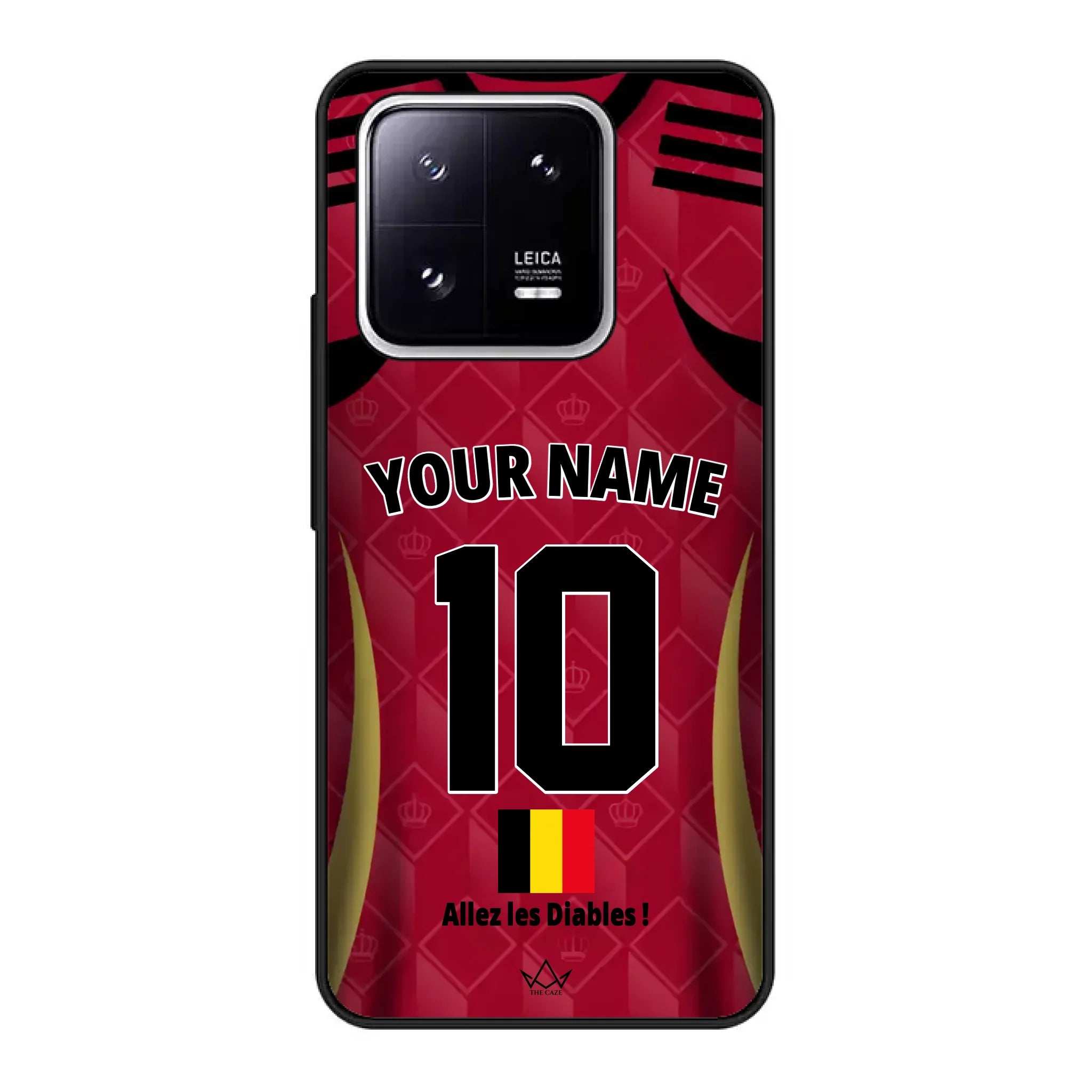 Custom Belgium World Cup 2026 Phone Case
