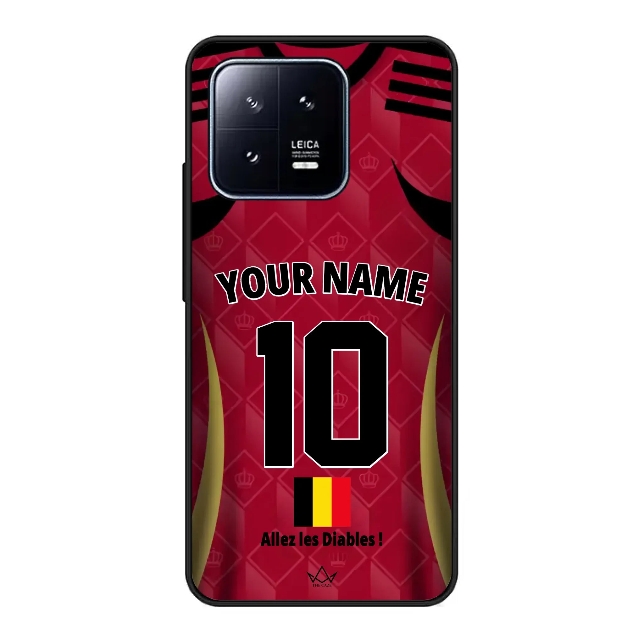 Custom Belgium World Cup 2026 Phone Case