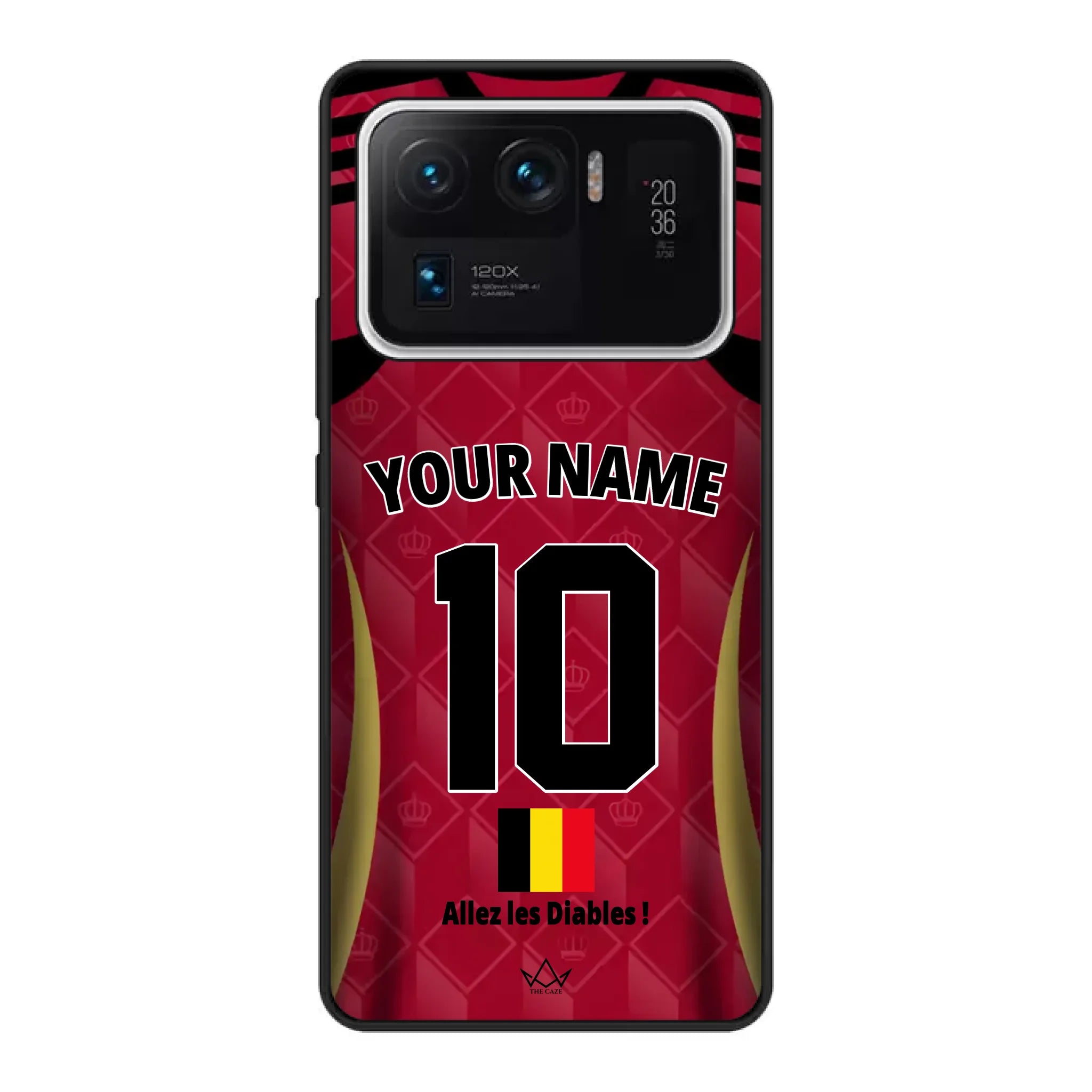 Custom Belgium World Cup 2026 Phone Case
