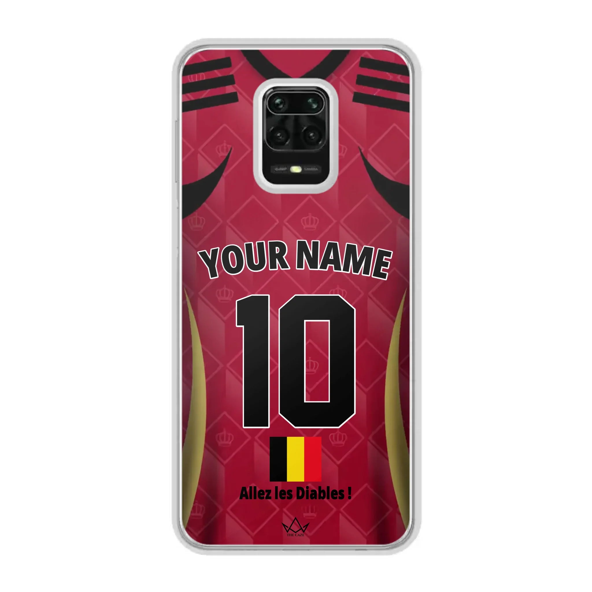 Custom Belgium World Cup 2026 Phone Case
