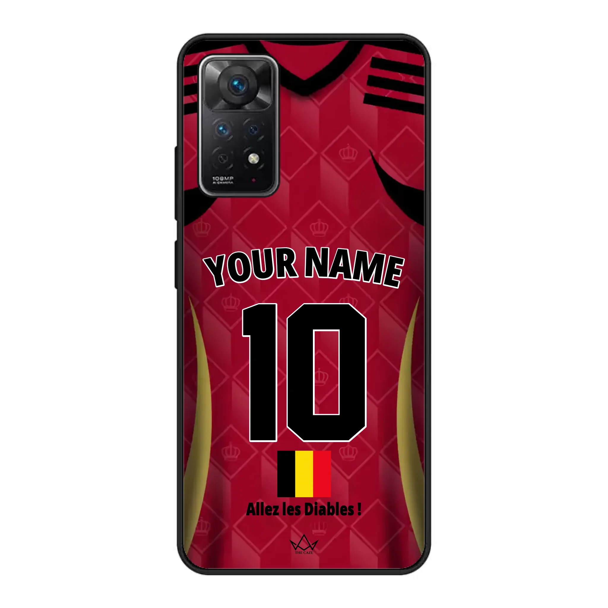 Custom Belgium World Cup 2026 Phone Case