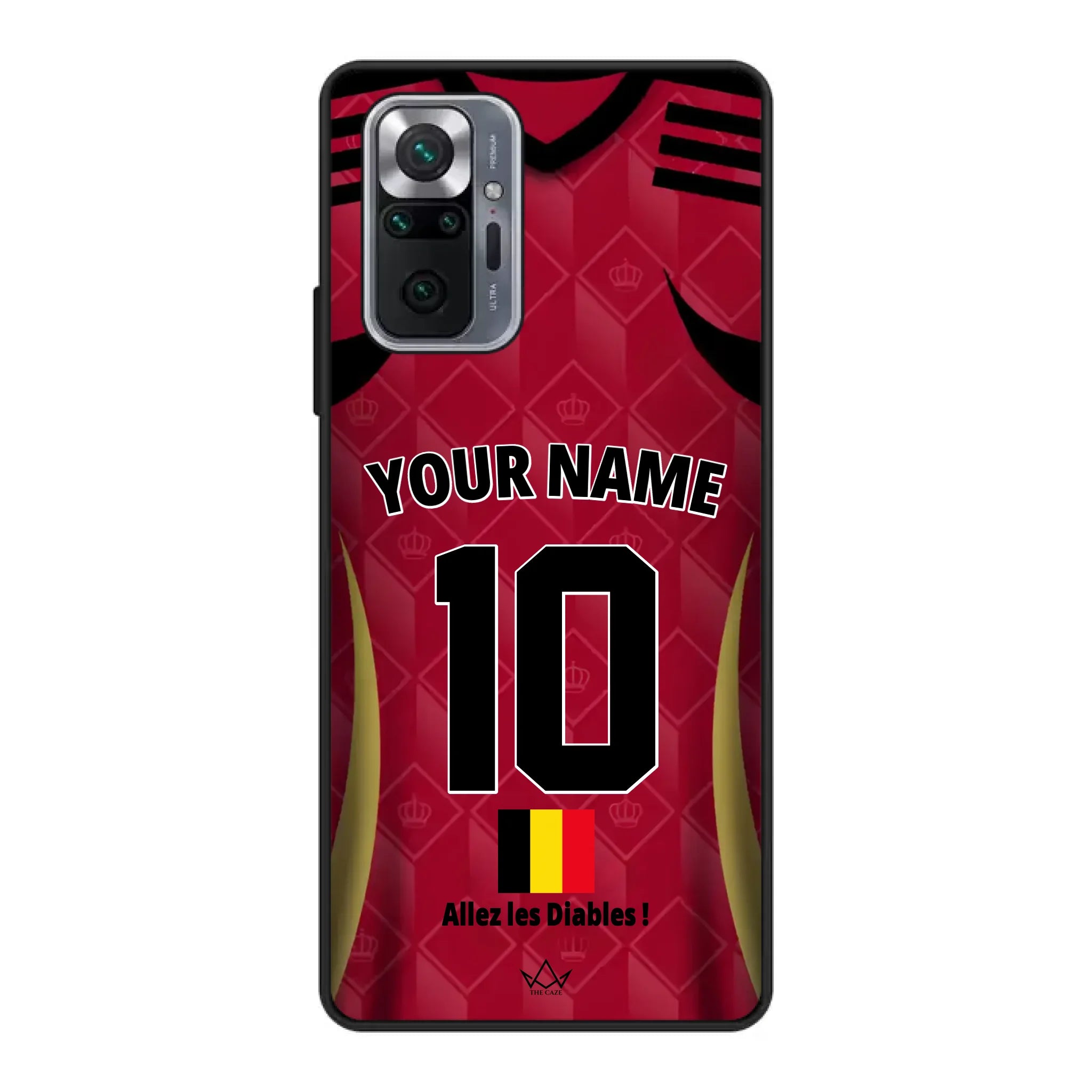Custom Belgium World Cup 2026 Phone Case