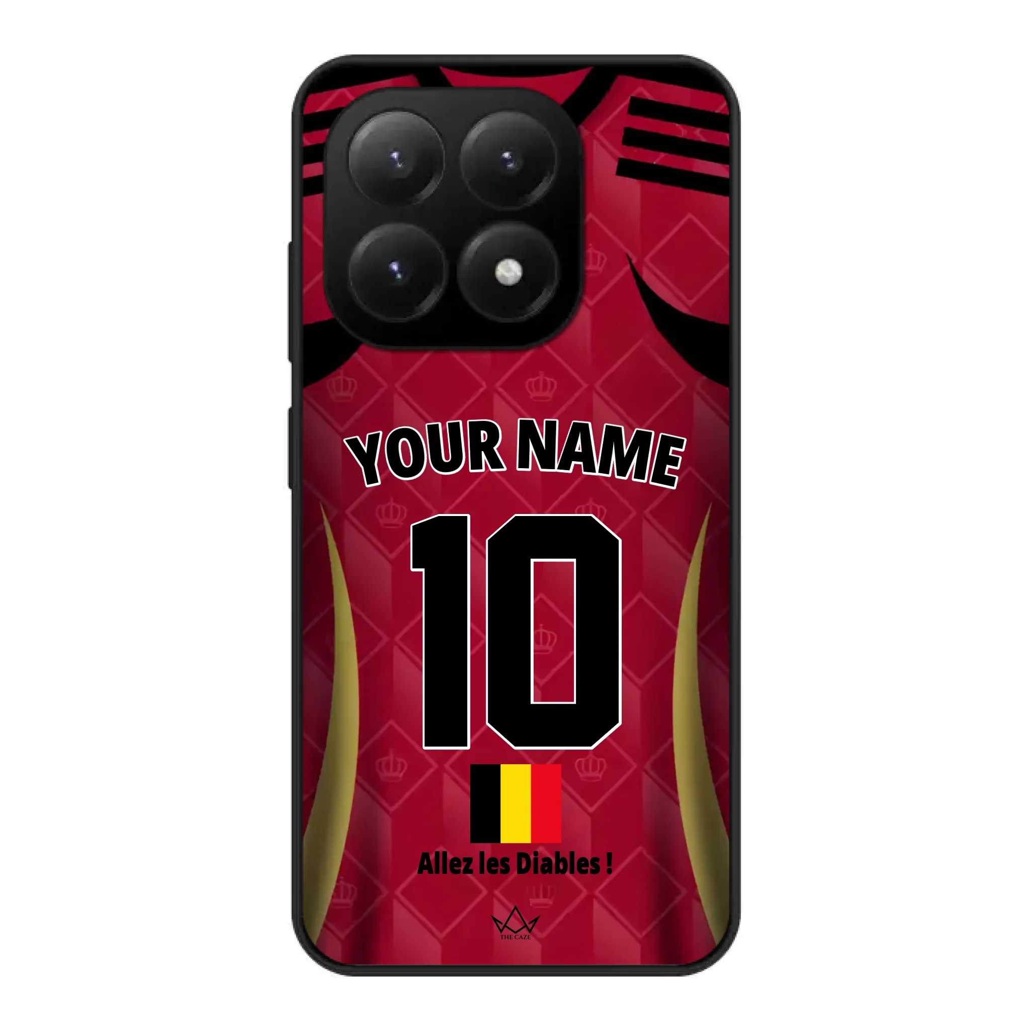 Funda personalizada para teléfono de Bélgica Copa Mundial 2026