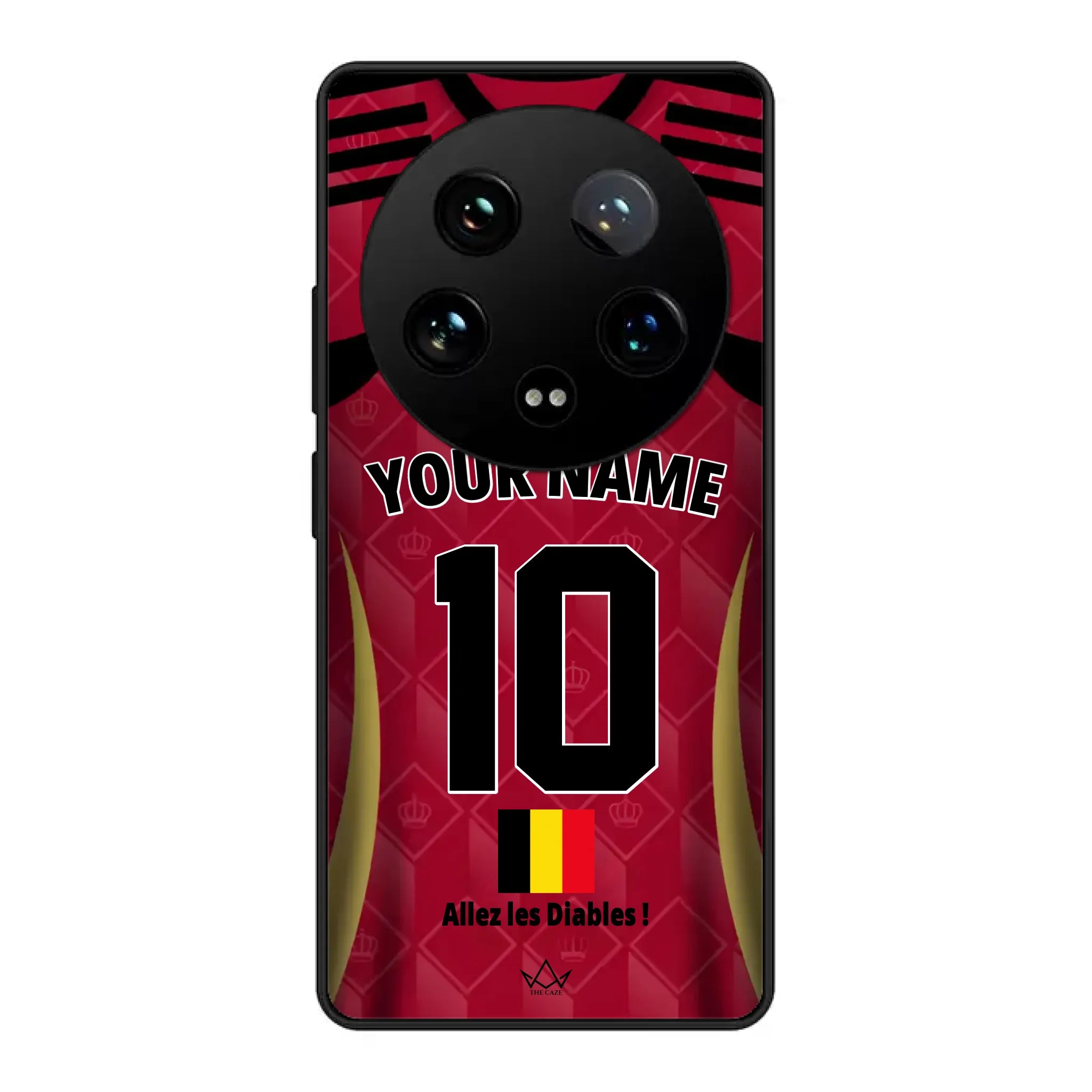 Funda personalizada para teléfono de Bélgica Copa Mundial 2026