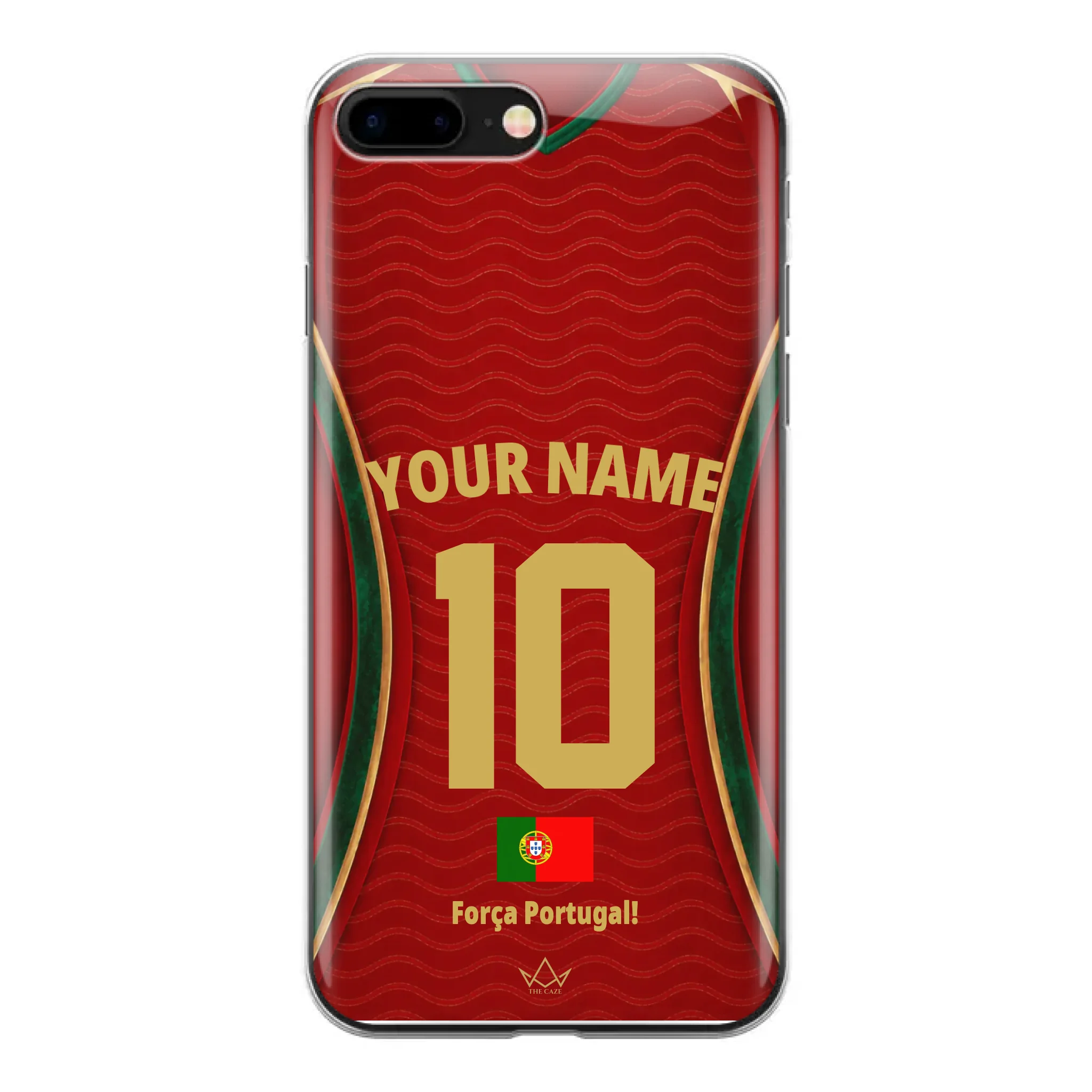 Funda de teléfono personalizada Portugal Mundial 2026