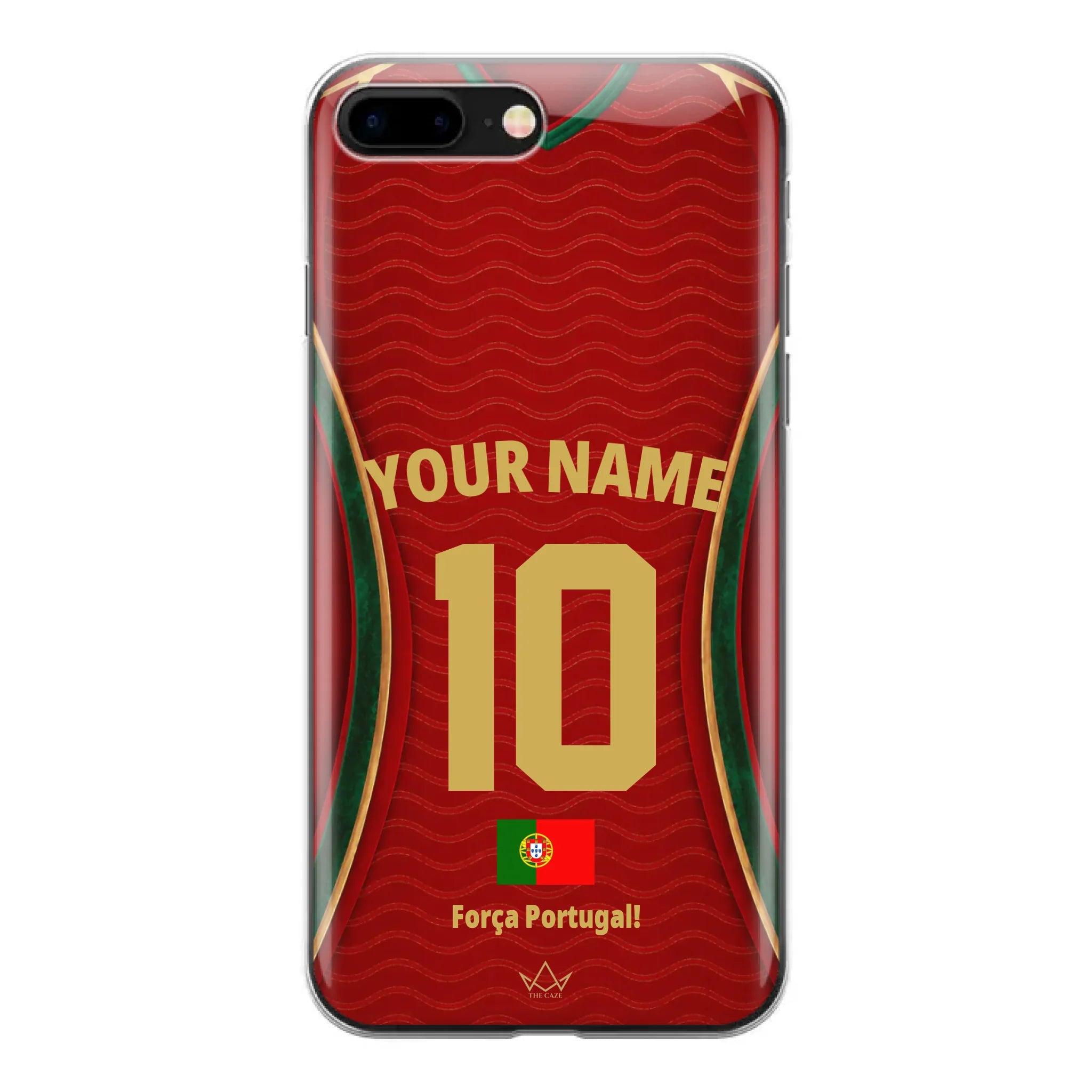 Funda de teléfono personalizada Portugal Mundial 2026