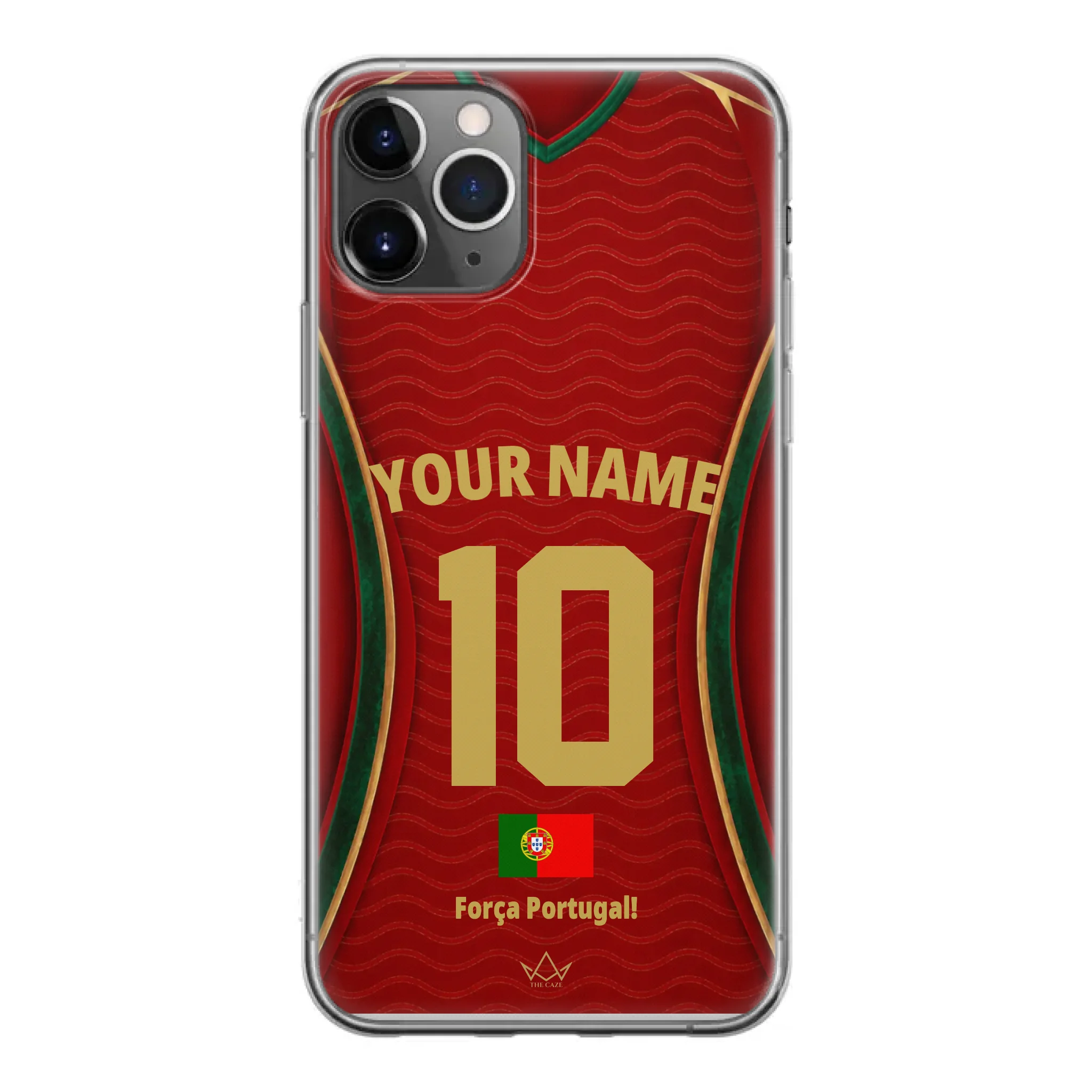 Funda de teléfono personalizada Portugal Mundial 2026