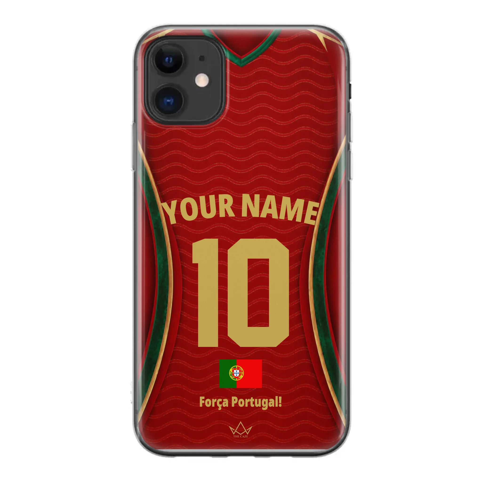 Funda de teléfono personalizada Portugal Mundial 2026