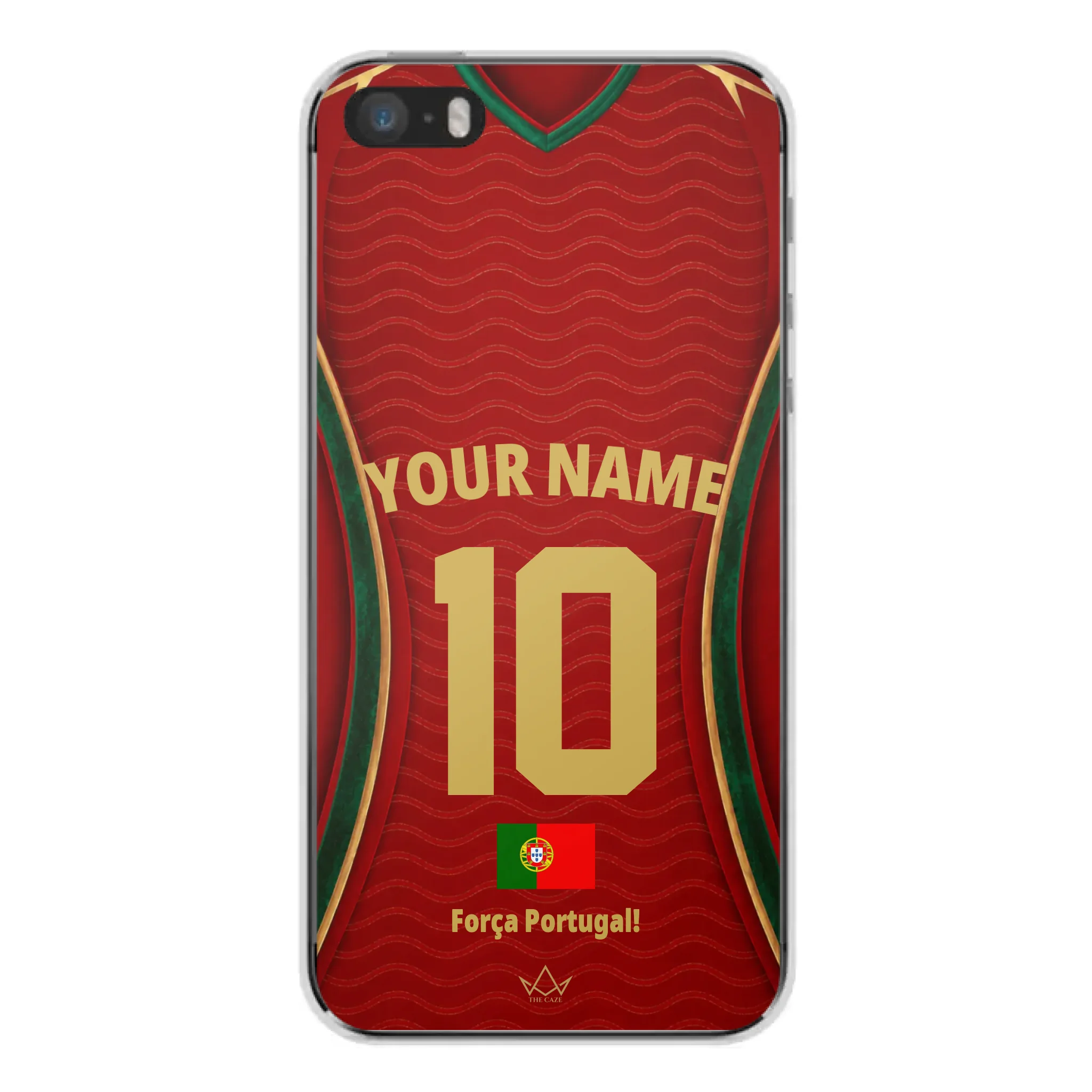Funda de teléfono personalizada Portugal Mundial 2026