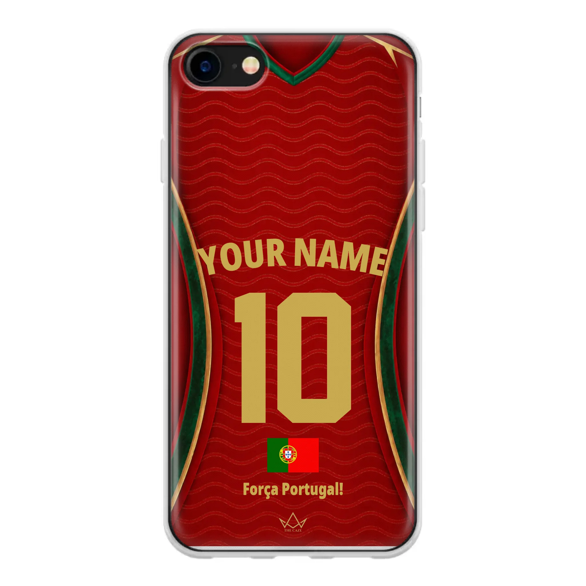Funda de teléfono personalizada Portugal Mundial 2026