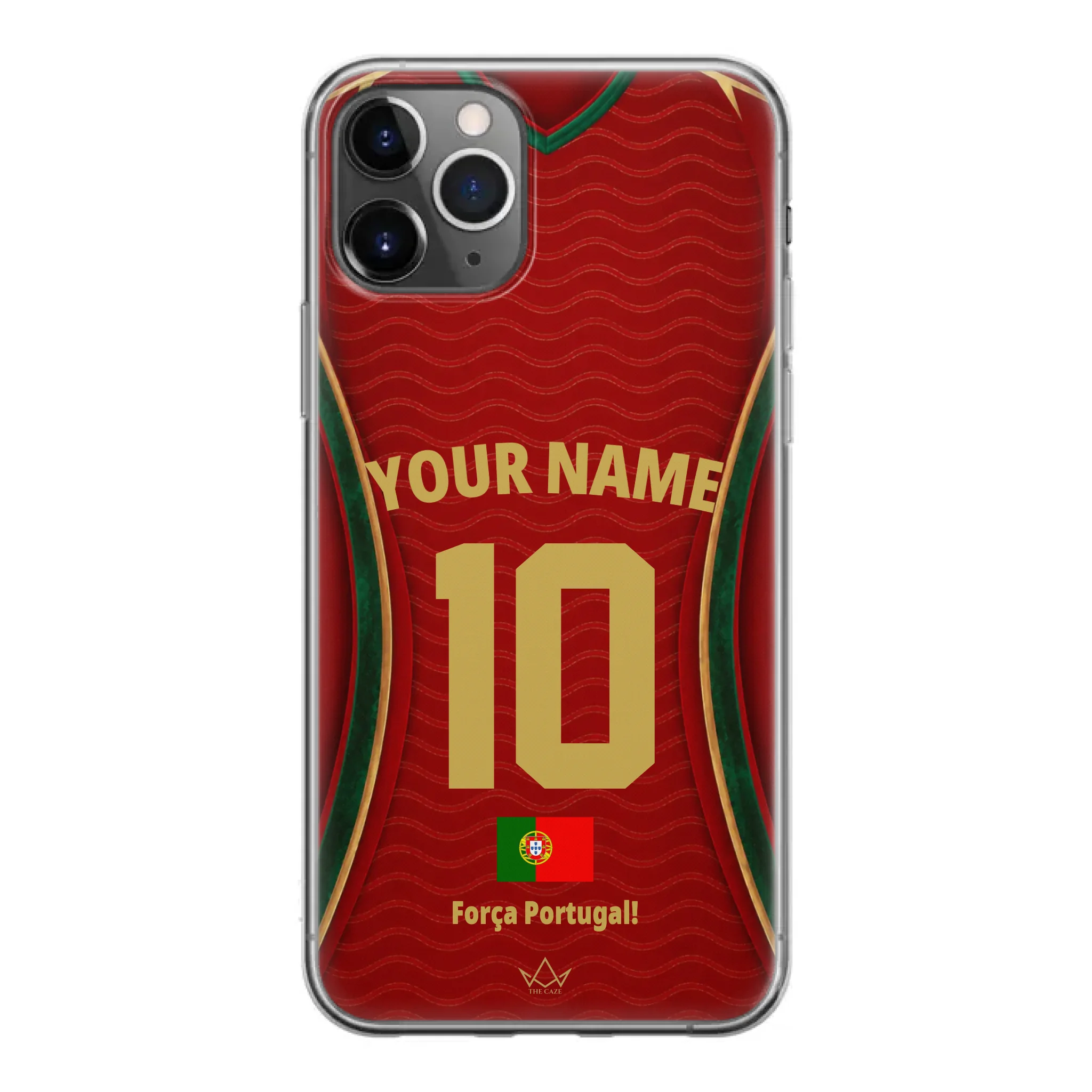 Funda de teléfono personalizada Portugal Mundial 2026