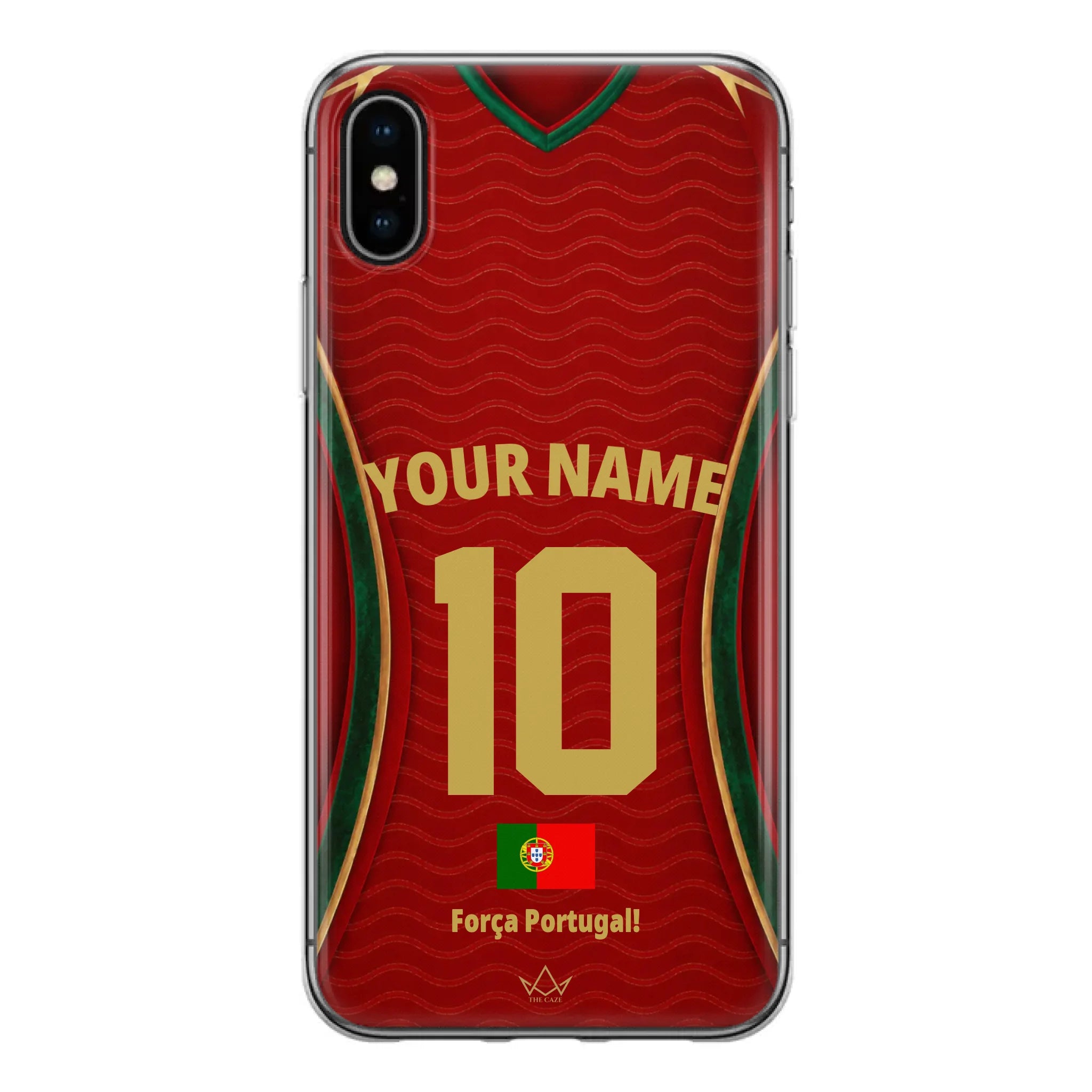 Funda de teléfono personalizada Portugal Mundial 2026