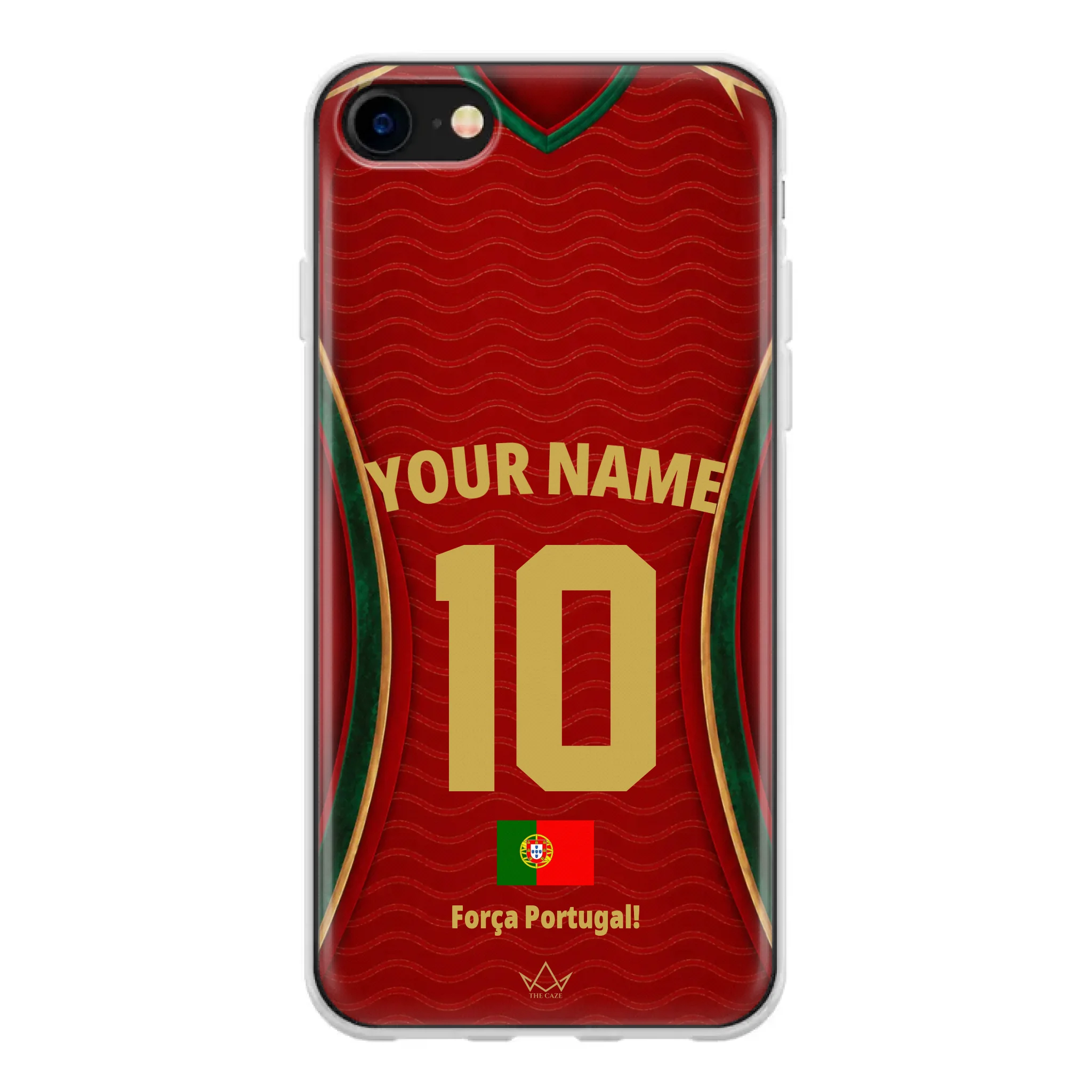 Funda de teléfono personalizada Portugal Mundial 2026