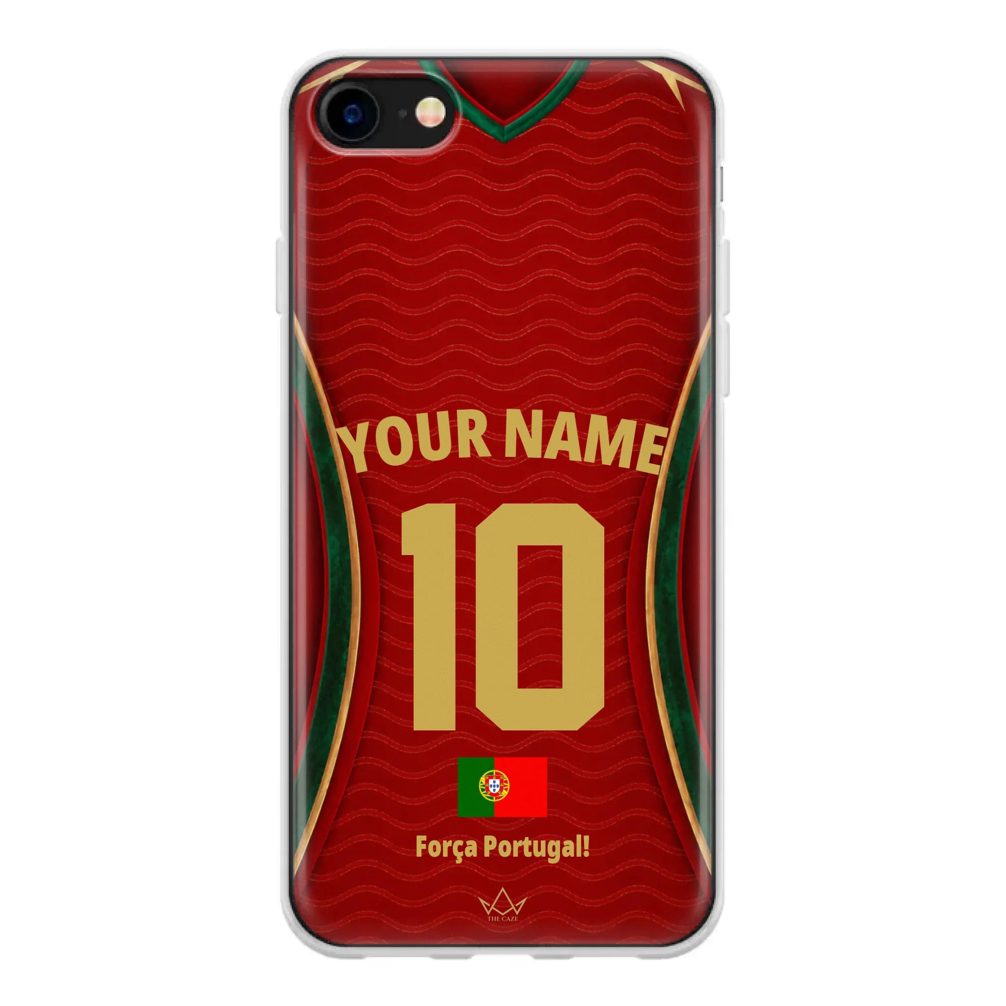 Funda de teléfono personalizada Portugal Mundial 2026