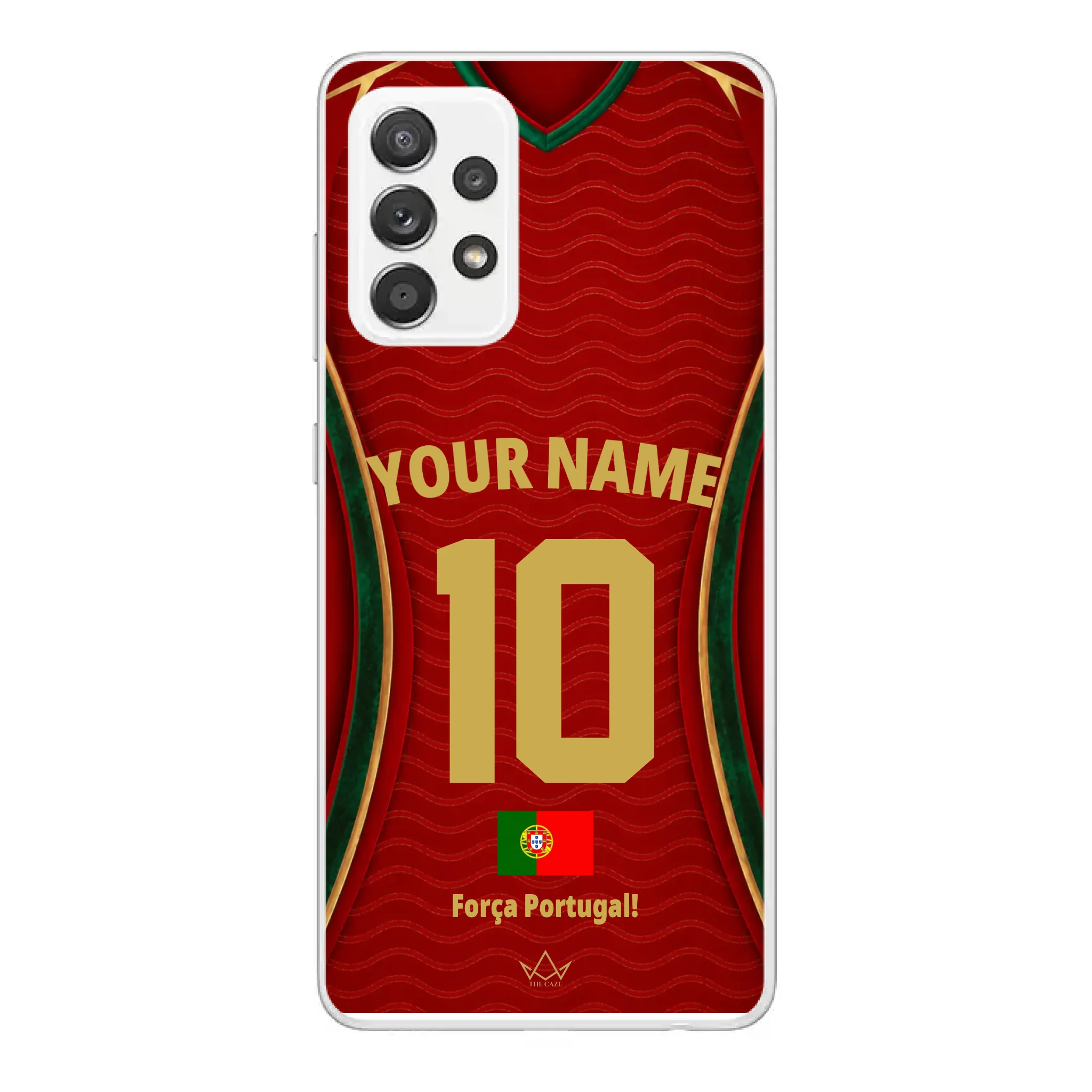 Funda de teléfono personalizada Portugal Mundial 2026