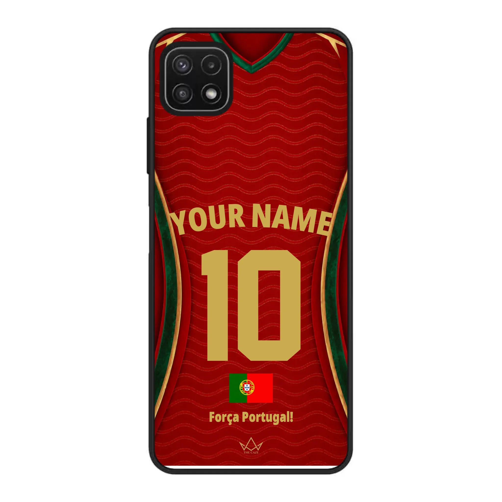 Funda de teléfono personalizada Portugal Mundial 2026