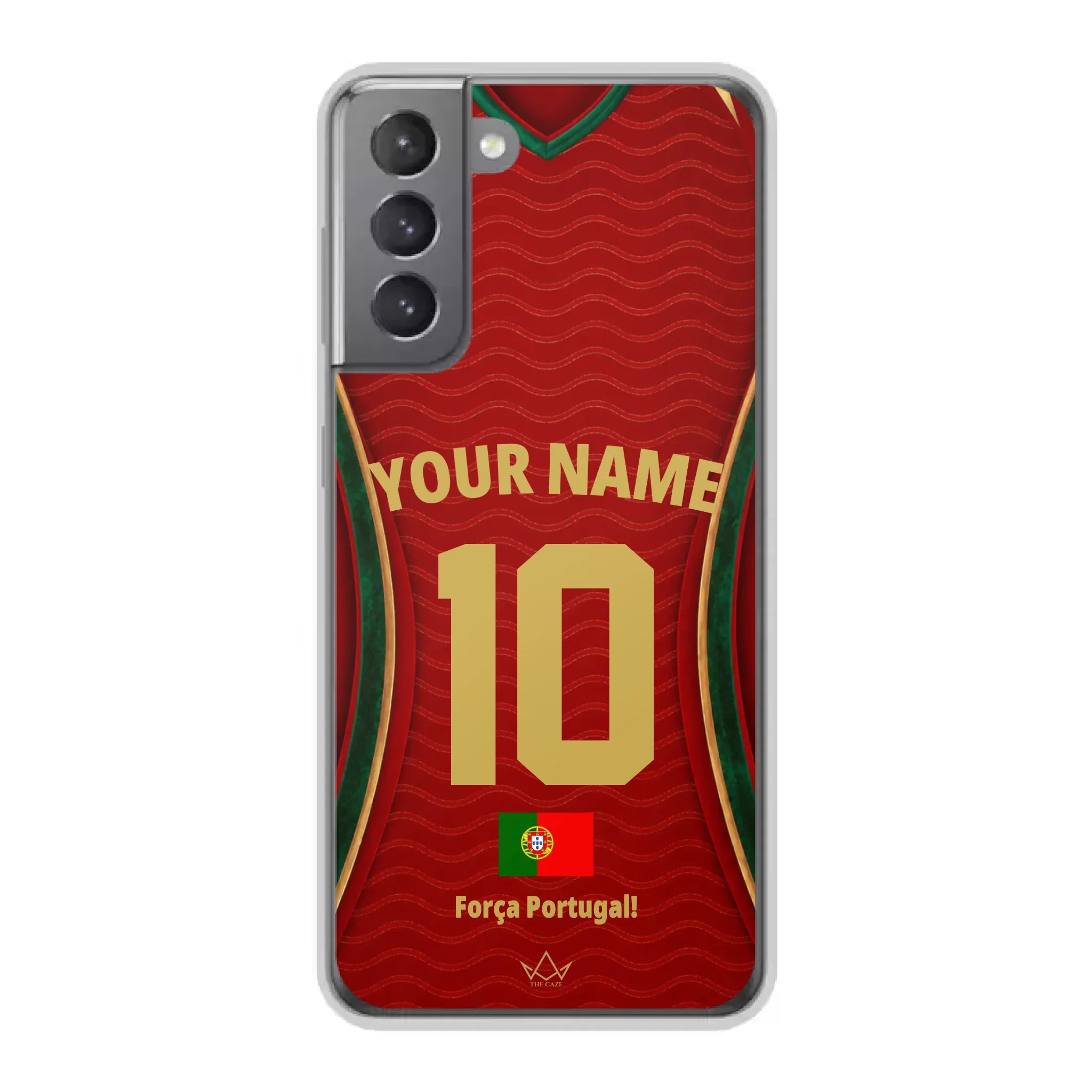 Funda de teléfono personalizada Portugal Mundial 2026