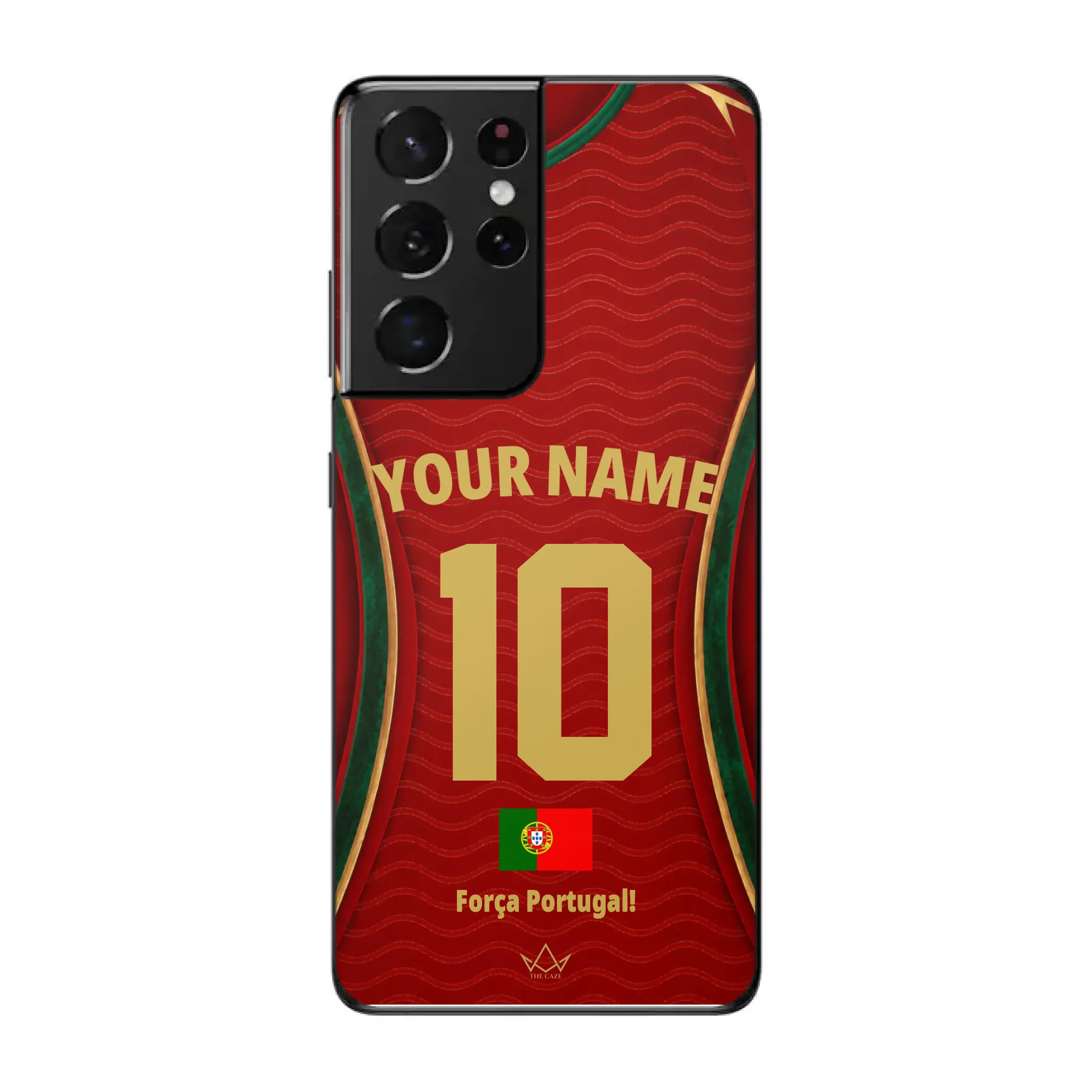 Funda de teléfono personalizada Portugal Mundial 2026