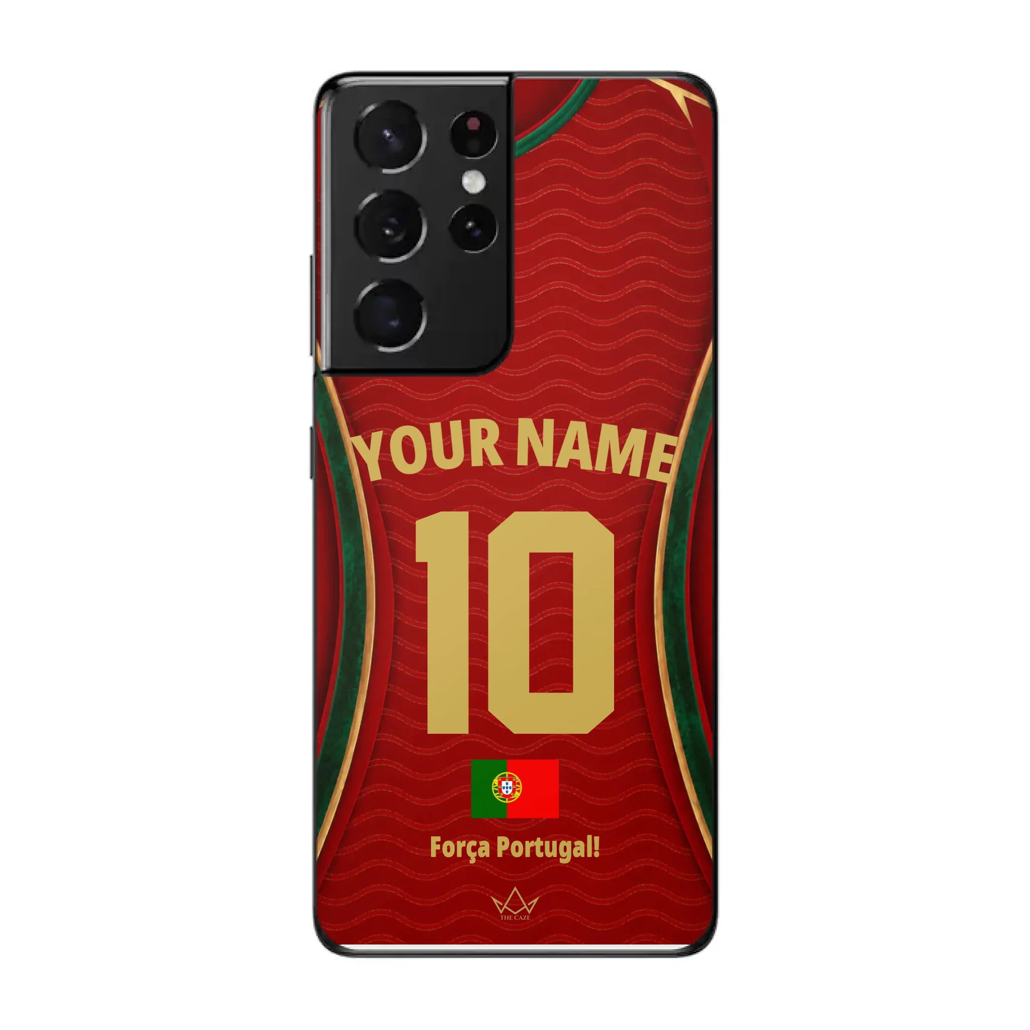 Funda de teléfono personalizada Portugal Mundial 2026