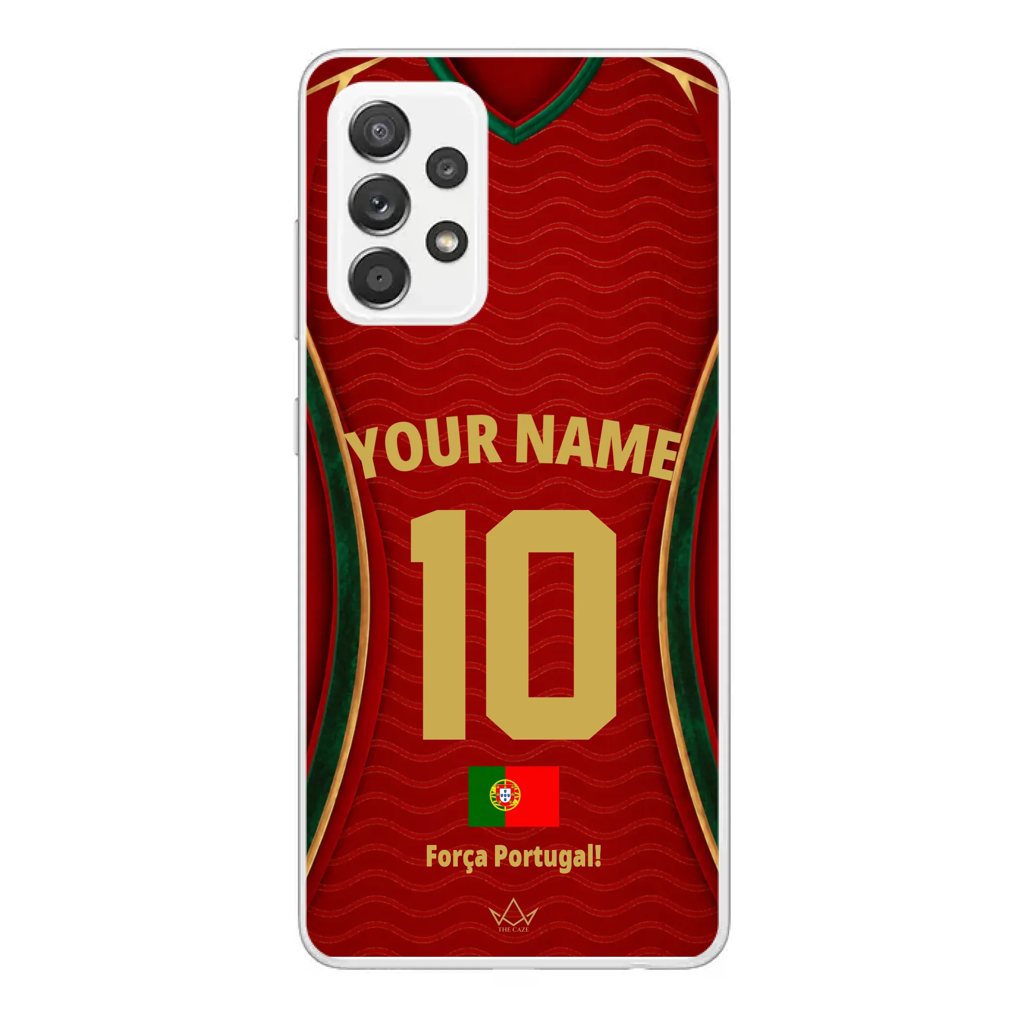 Funda de teléfono personalizada Portugal Mundial 2026