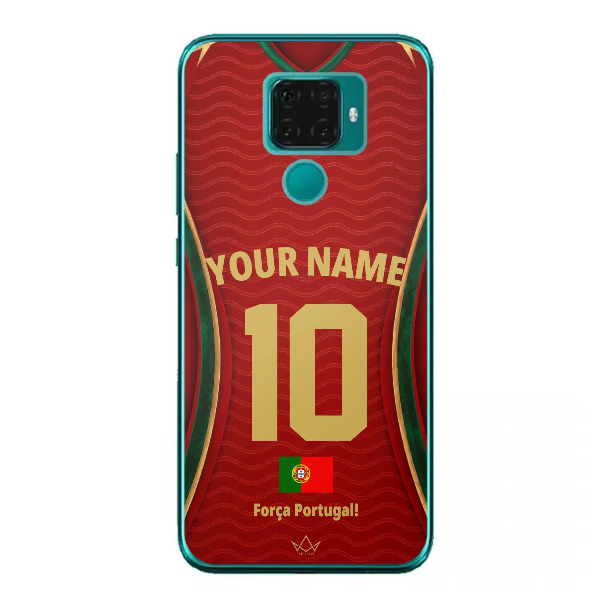 Funda de teléfono personalizada Portugal Mundial 2026