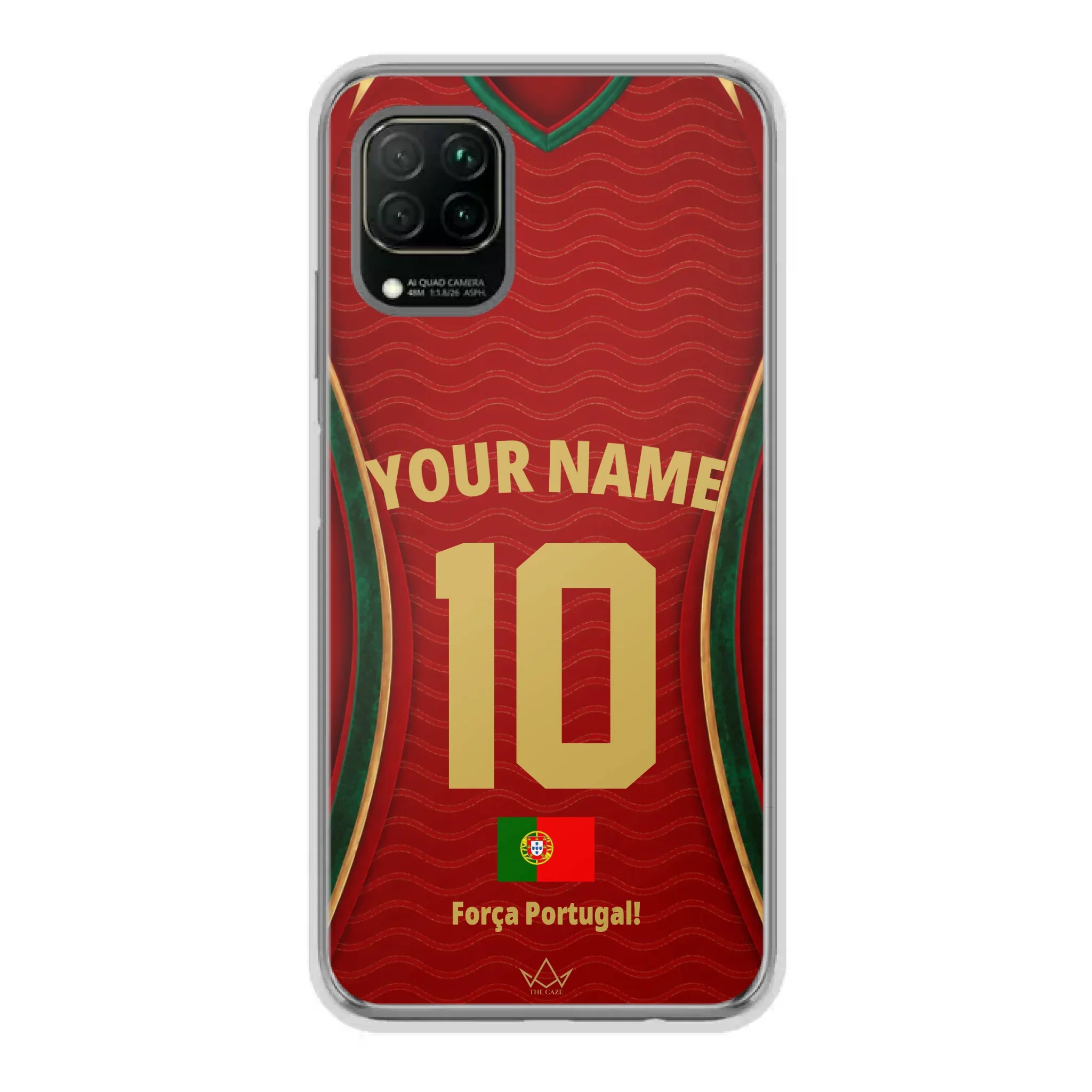 Funda de teléfono personalizada Portugal Mundial 2026