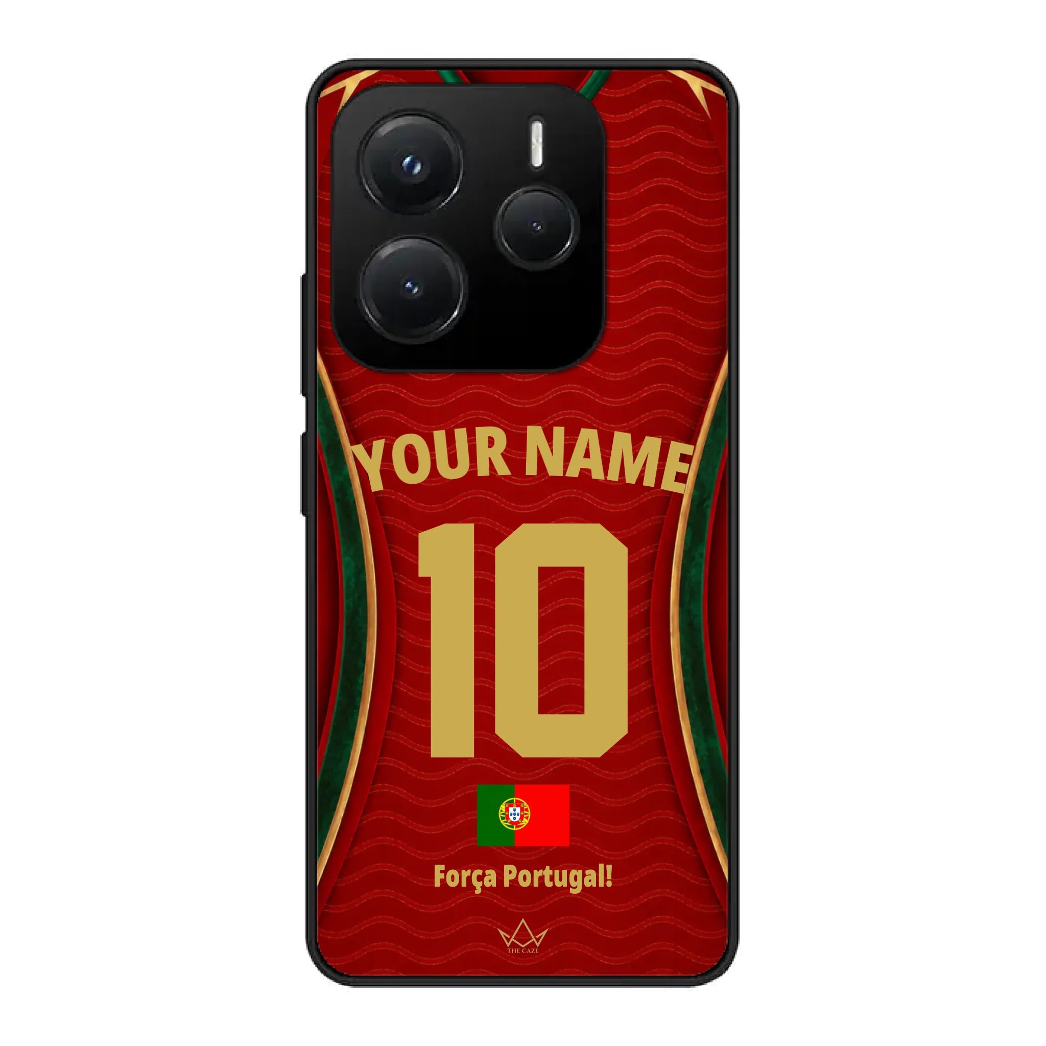 Funda de teléfono personalizada Portugal Mundial 2026